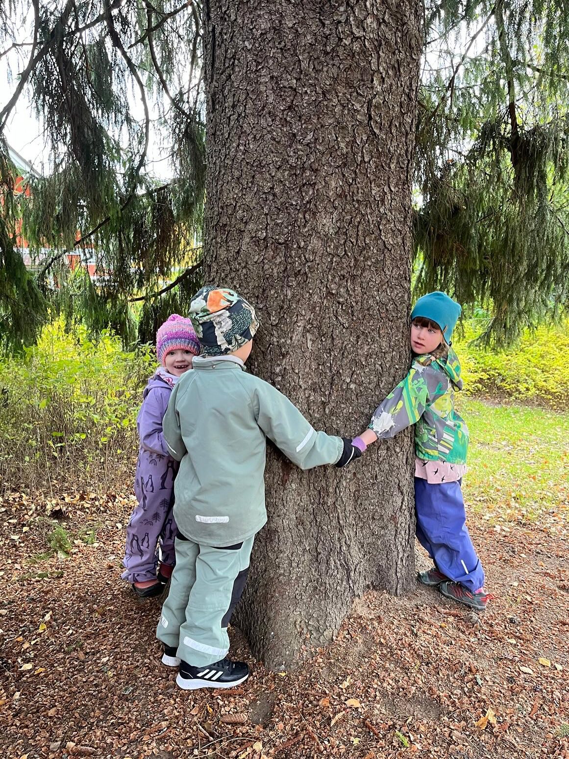 Alkusyksyn aikana eskarilaiset ovat tutustuneet erilaisiin puulajeihin sisällä ja ulkona. 🌳
Ulkona on tutkittu puita läheltä – tunnusteltu kaarnaa, ihmetelty lehtien muotoja ja värejä sekä etsitty käpyjä ja siemeniä. Sisällä on jatkettu oppimista vertailemalla löydettyjä lehtiä, askartelemalla puukollaaseja ja tutkimalla, miten puut muuttuvat vuodenajan mukana. 🍁🍂
Oppiminen on ollut monipuolista ja elämyksellistä: lapset ovat saaneet käyttää aistejaan, liikkua luonnossa ja oppia yhdessä keskustellen ja havainnoiden.
#esikoulu #esiopetus #eskari #montessori #montessorieskari #tuusula #tuusulanvarhaiskasvatus #varhaiskasvatus #pikkulukkari