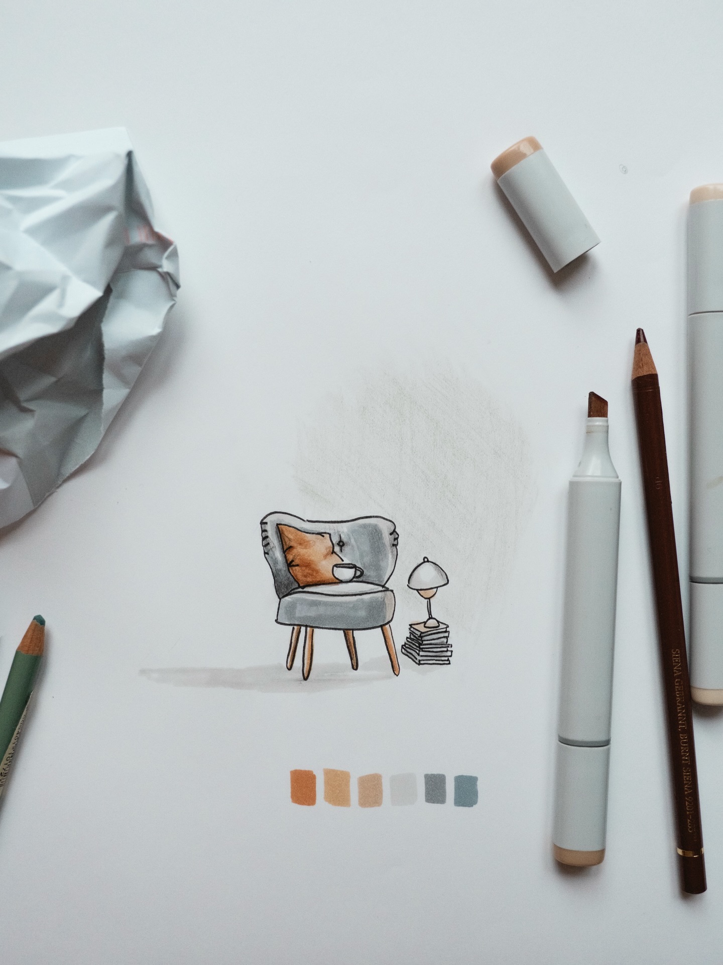 Von der Set-Skizze auf dem Papier zum Foto ✍🏼📷
Ich bin immer wieder aufs Neue ein wenig aufgeregt, wenn es darum geht meine Ideen in Fotos/Videos umzusetzen. In meinem Kopf sind diese Settings in der Natur meist so detailliert visualisiert, dass ich vergesse, wie wenig Einfluss ich während der Umsetzung auf die natürlichen Faktoren habe. Nach diesen Shootings freue ich mich dann aber tatsächlich über genau diese Tatsache am allermeisten. Wenn nämlich auf eines Verlass ist, dann ist es wohl die Natur. 🌿
#setdesign #interiorstyling #photographer #storytellingphotography #moodygram #sketchdaily #moodboardaesthetic #moodboard #photoartist #art #creativework #interiordesign #interiorstyling #outdoorfurniture #outdoorphotoshoot #eifel #eifelexplorers