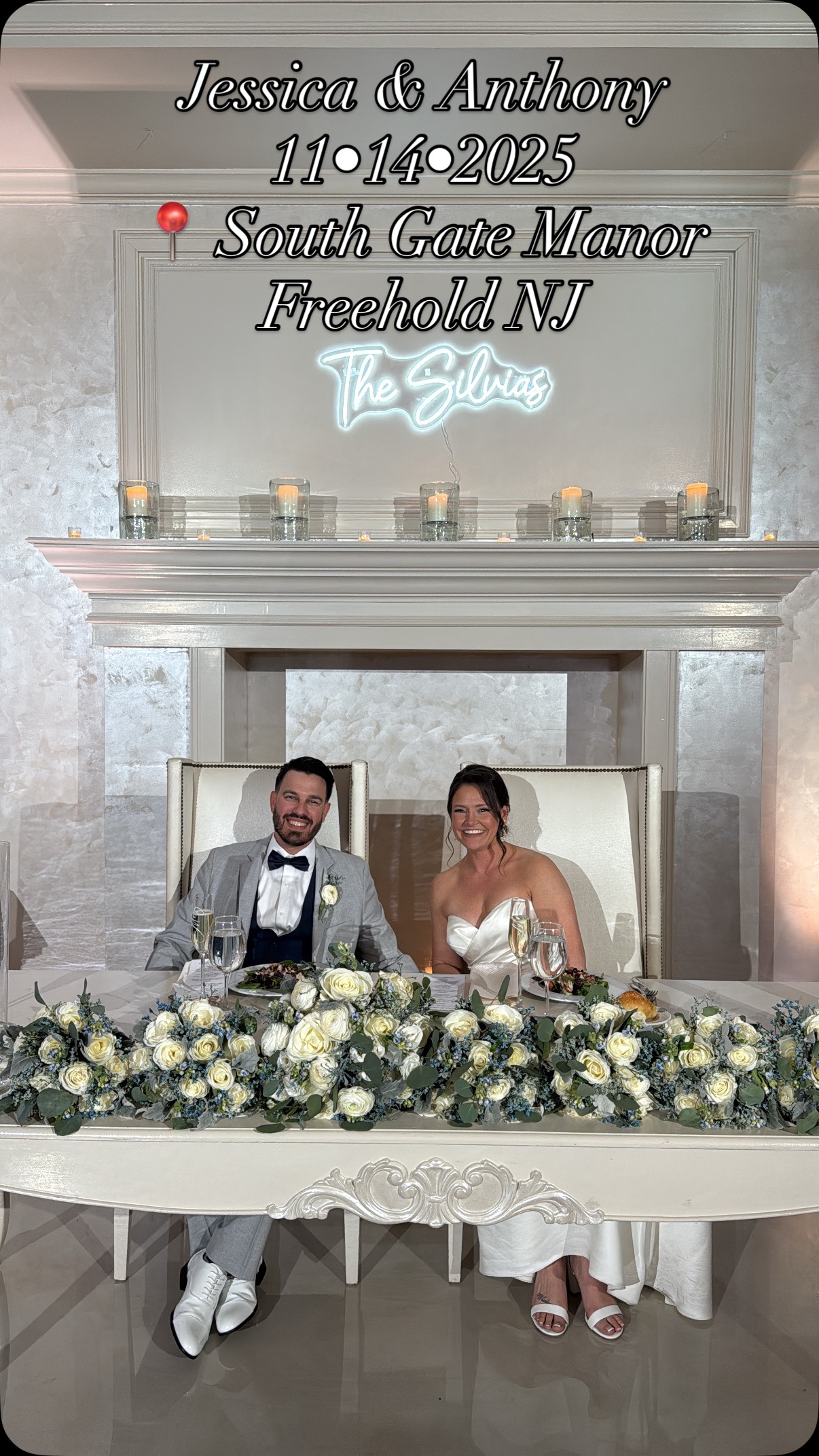 Congratulations to Jessica & Anthony! We had a great time celebrating with the new Mr. & Mrs. Silvia at South Gate Manor! 🩵🤍
#dontmissabeatevents #dontmissabeat #dmabe #dmab #weddingdj #njwedding #njweddingdj #njweddingentertainment #njweddingideas #njweddings #weddingideas #newjerseyweddings #newjerseyweddingdj #weddingentertainment #southgatemanor #southgatemanorwedding #monmouthcountywedding #monmouthcountyweddings #freeholdnj #freeholdnewjersey