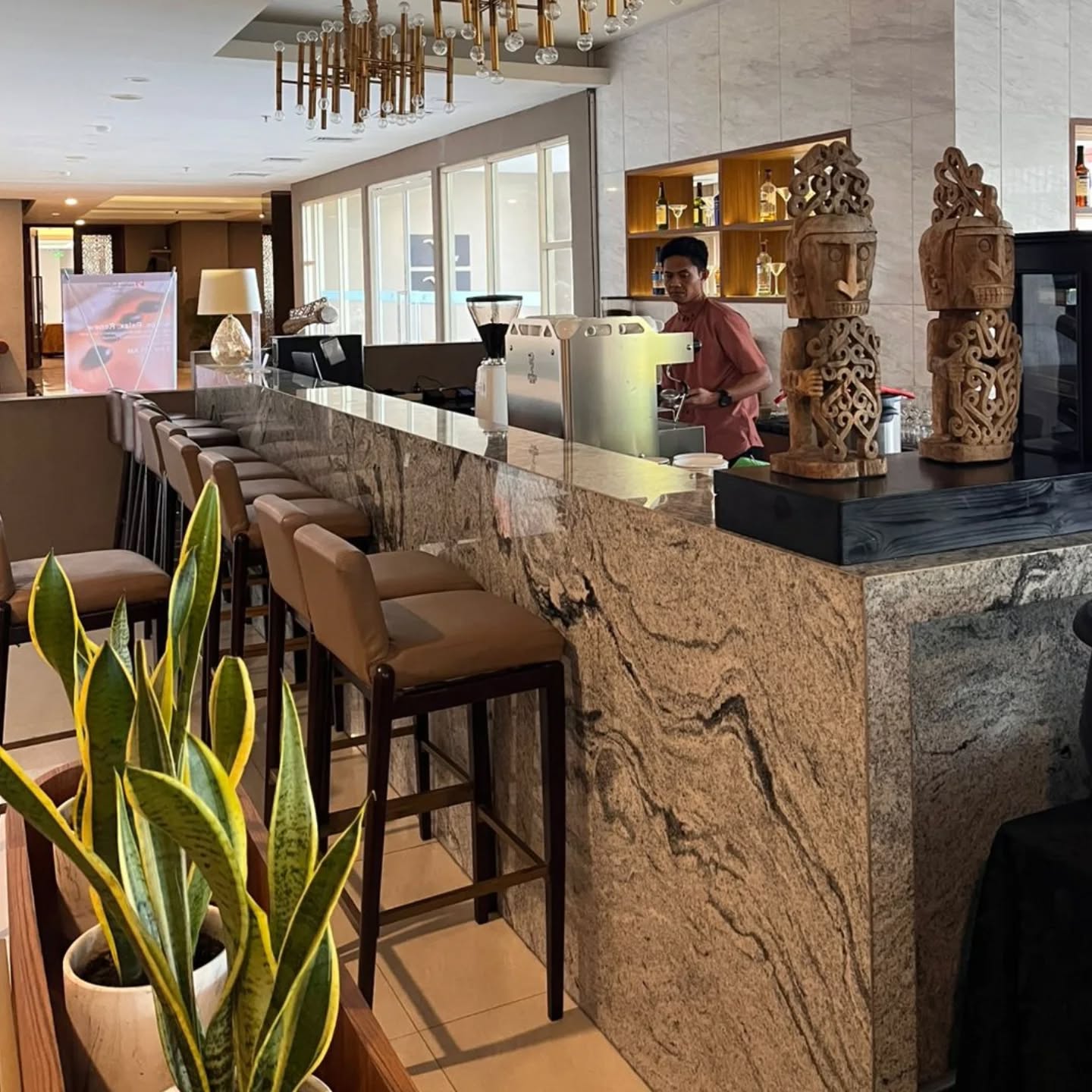 Now brewing Indonesia premium coffee at @swissbelhoteljayapura ☕️