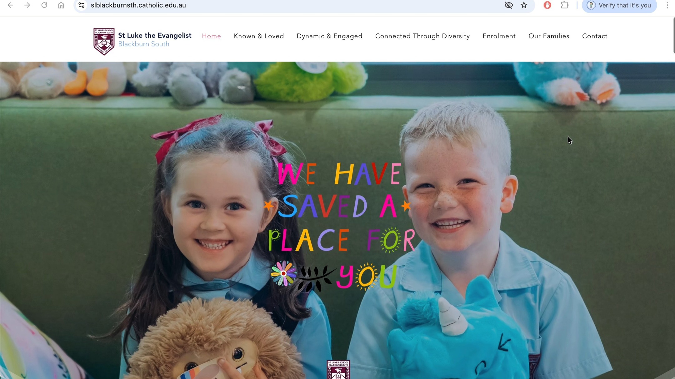 ✅ There is no better sign you are on the right track than when schools return for more work. Debbie and Clare from St Luke's Blackburn reached out to have their website updated for the 2026 enrolment season. We integrated Enquiry Tracker seamlessly with their branding so families have a clear and compelling call to action. Adding the finishing touches to this beauty ✨ .