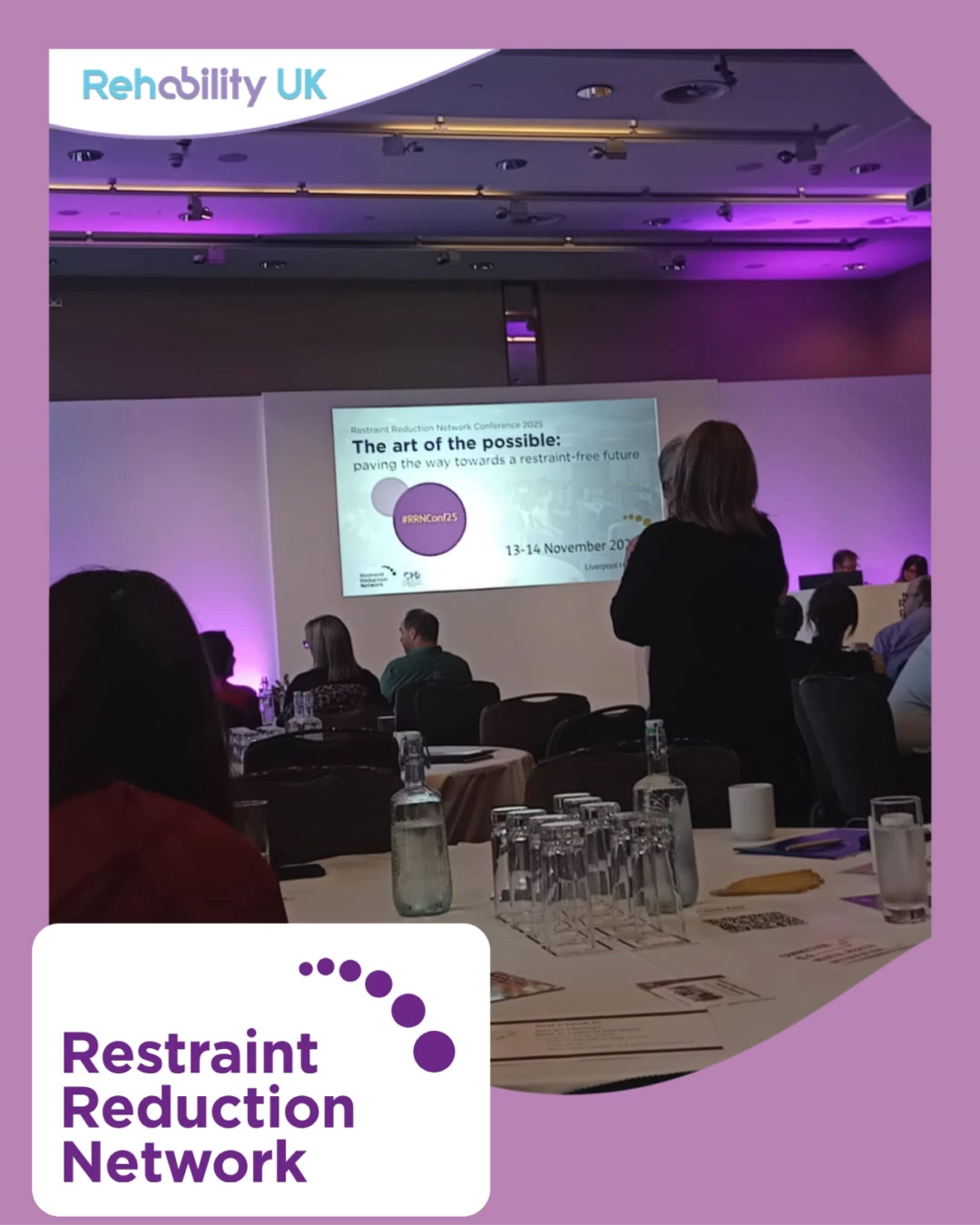 A stunning Liverpool sunrise greeted our colleague Charlotte Jinks this morning as she arrived at the Restraint Reduction Network Conference 2025. 🌅💜
Charlotte is proudly representing Rehability UK at this year’s event, themed “The Art of the Possible – Paving the Way Towards a Restraint-Free Future.”
The morning sessions were powerful and inspiring — from exploring how diagnosis can become restrictive, to rethinking the history of learning disabilities, to understanding how stress-sensitive, compassionate support can transform lives.
We’re excited to bring this learning back into our services as we continue to promote connection before crisis, human rights, and restraint-free practice.
#RRNConf25 #RestraintReduction #RehabilityUK #TraumaInformedCare #SocialCare #Inclusion #TheArtOfThePossible