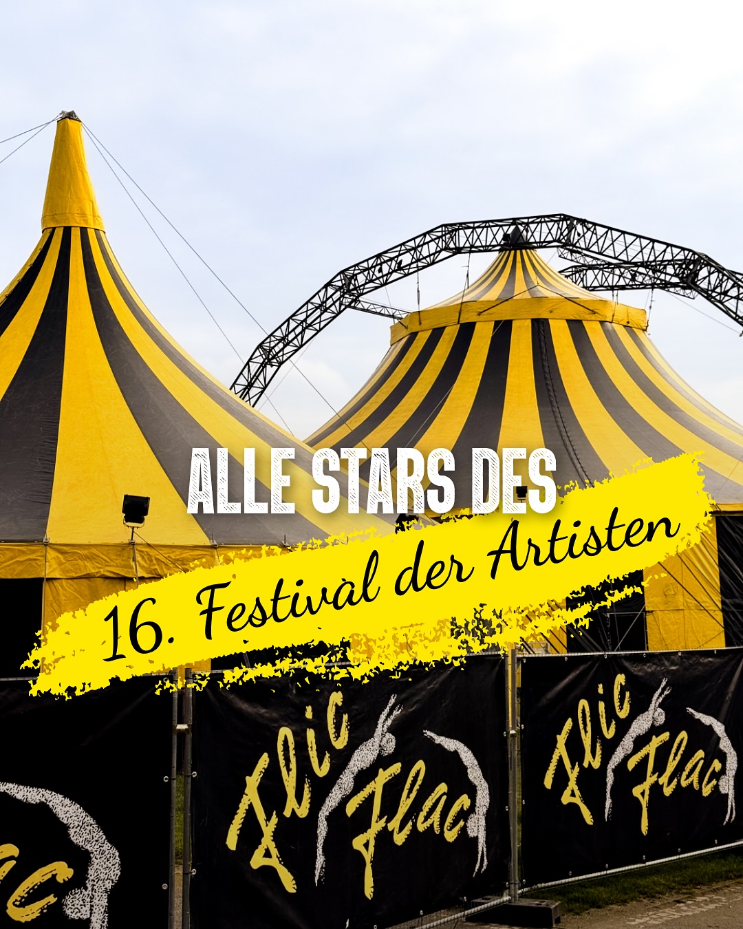 ✨ Vorhang auf für die Stars des 16. Festivals der Artisten! ✨
Bereit, aus den Socken gehauen zu werden? Unsere unglaublichen Artisten machen jede Vorstellung zu einem echten Spektakel, mit Herz, Witz und Wow-Effekt! 🥹
Jetzt noch schnell Tickets sichern und dann kann es losgehen! 🎪
👉 Den Link zu den Tickets findet ihr in unserer Bio.