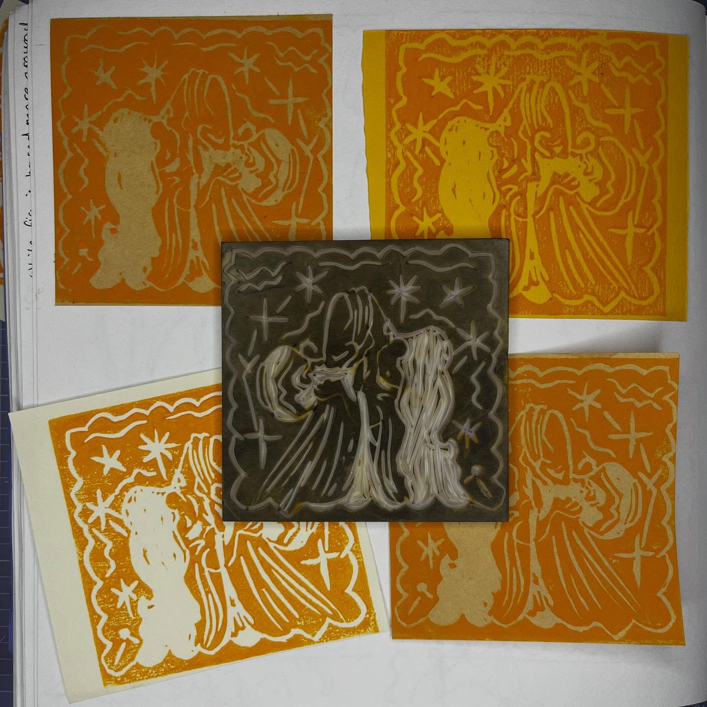 Aquarius ♒️
Its occurred to me I never completed posting my zodiac lino cuts.
#lino #linoprinting #linocutprint #linocutart #linoprints #aquarius #zodiac #aquariusseason