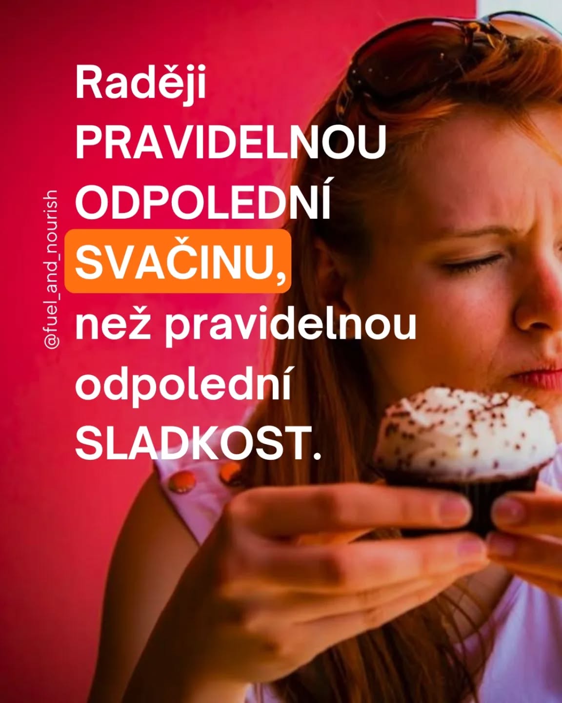 ,,Zase jsem to nevydržela a dala si něco sladkého."
,, Chtěla jsem to zvládnout bez cukru, ale zase jsem ujela."
Poznáváte se?👁️
Není to slabá vůle. Je to reakce těla — na únavu, nedostatek energie, na některé emoce...
Odpolední chutě na sladké nemusí být náhoda.
Často jsou důsledkem toho, že ráno zanedbáme snídani, hodně trénujeme, málo jíme, jsme ve stresu, pod tlakem, cítíme pocit prázdnoty, samoty ...
Ať už saháme po sladkém z jakéhokoliv důvodu, nikdy to nedělejme na úkor výživného jídla 🙏
Zkrátka sladké AŽ PO JÍDLE😉
#sladkepojidle #stopchutimnasladke #sportovnivyziva #emocnihlad #odpolednimlsna #chutenasladke #vedomejezeni #intuitivnijezeni