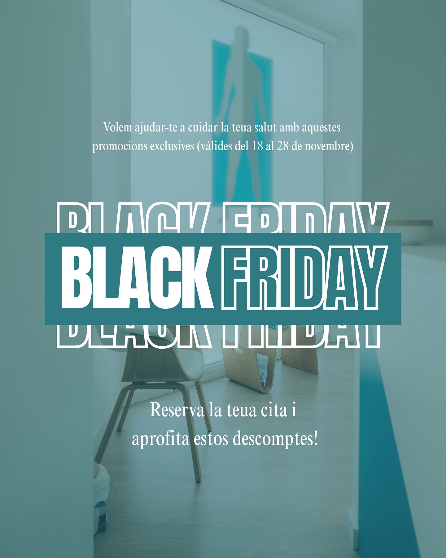 🎉 Nous descomptes especials a Clínica Miquel Zaragozà! 🎉
Volem ajudar-te a cuidar la teua salut amb aquestes promocions exclusives (vàlides del 17 al 28 de novembre):
✨ Pack / Bono 3 sessions → 20% de descompte
✨ Biomecànica del ciclisme → 20% de descompte
✨ Pack / Bono 5 sessions → Pagues 4 i en tens 5
✨ Pack / Bono 5 o 10 sessions de pressoteràpia → 20% de descompte
És el moment perfecte per millorar el teu benestar, prevenir lesions i cuidar el teu cos amb tractaments personalitzats i professionals
📍 Disponible a:
• Albocàsser
• Coves de Vinromà
• Alcalà
Reserva la teua cita i aprofita estos descomptes!
#Salud #Fisioteràpia #Pressoteràpia #Biomecànica #ClínicaMiquelZaragozà #Albocàsser #CovesDeVinromà #Alcalà