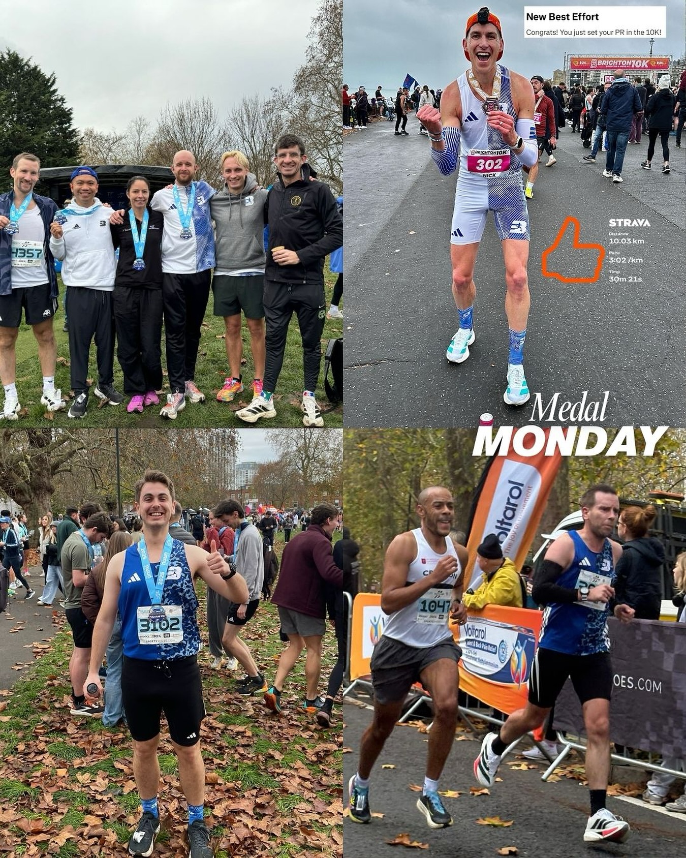 ๐โช Medal Monday โช๐
Another weekend, another round of incredible performances from Best Athletics! From marathons to 10Ks, half marathons, and duathlons our blue & white squad was out there smashing it ๐ช๐โโ๏ธ๐โโ๏ธ
Brighton 10K
๐ฅ Nick Bester โ 30:22 (3rd overall!)
Fulham 10K
๐ Freddi George Mckinlay โ 33:48
๐ Jonathan Lanini โ 37:18
๐ Chris Watt โ 37:32
๐ Amie Walker โ 39:14
๐ Zoltan Molnar โ 39:13
๐ Sam Barratt โ 39:51
๐ Anne Boden โ 43:11
๐ James Buhl โ 39:28
๐ Jarryd Hillhouse โ 37:45
๐ Martin Williams โ 43:26
๐ Jessica Deely โ 44:44
๐ Owain Williams โ 45:11
๐ Joel Hamilton โ 47:25
๐ Uziel Ganotice Alvarez โ 50:15
Larnaka Half Marathon
๐ Nadia Myburgh โ 1:56
BUCS Duathlon
๐ Joanna Ryan
8K Local Run
๐ Petra Pukalovicova โ 30:47
Verona Marathon
๐โโ๏ธ Sam Lincoln โ 2:40
Clontarf Half Marathon
๐โโ๏ธ Ross Brown
Itโs amazing to see the team supporting each other, chasing PBs, and crossing finish lines together. Best Athletics are strong, proud, and unstoppable! ๐ช๐โช
โข
โข
โข
#bestathletics #bestvibes #runclub #pbs #medalmonday #runcoaching #runningcommunity #adidasrunning #10k #onwardsandupwards