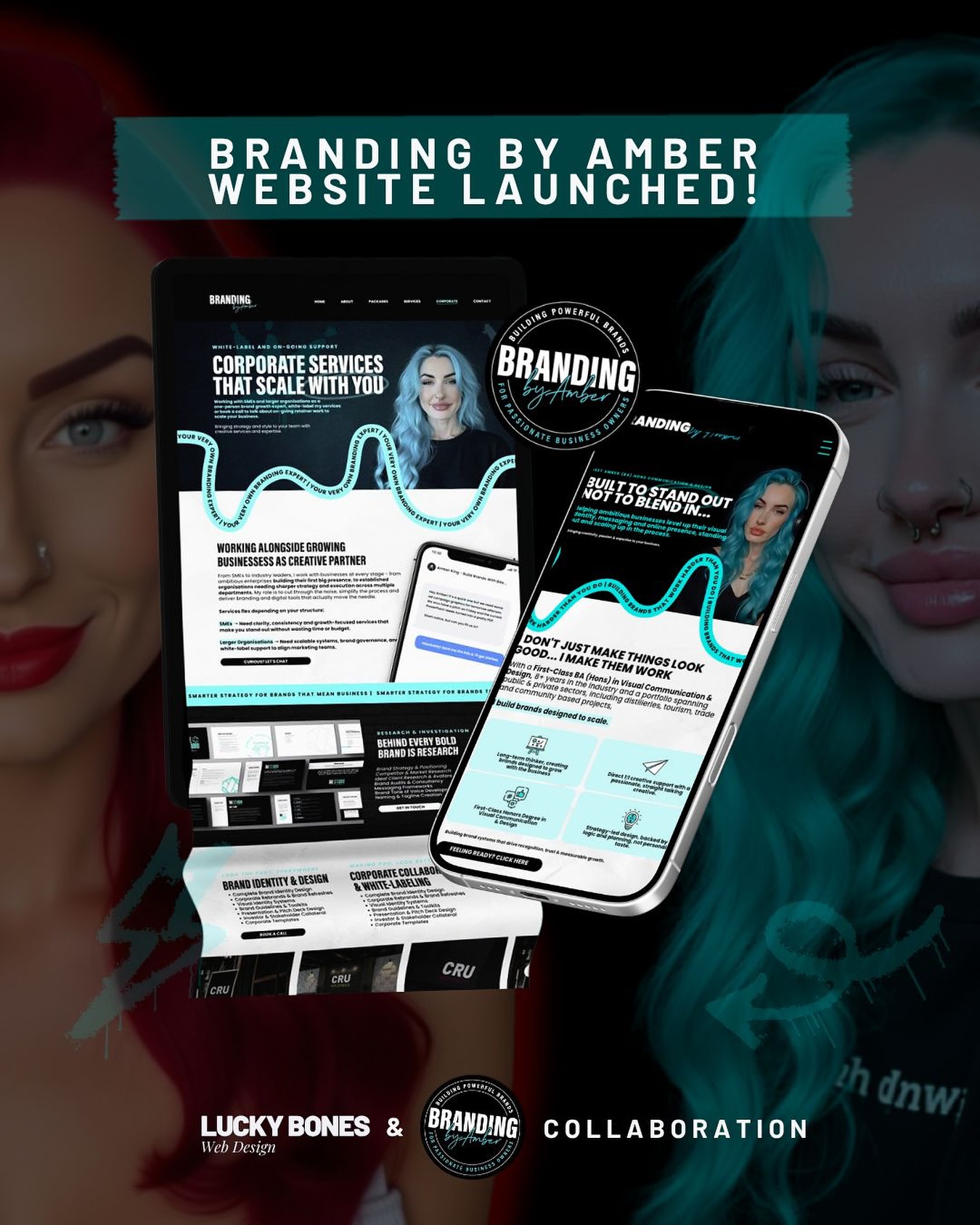The New Branding by Amber Website Is LIVE - and I’m Honoured to Have Built It 🔥
This wasn’t just any project.
This one meant a lot, because Amber @brandingbyamber is my go-to designer, my business bestie, my work wife, and one of the most talented women I know.
Amber created every bit of the design and messaging herself. Loud, unapologetic, vibrant and full of the energy she brings to everything she touches.
And I had the absolute honour of bringing her vision to life through development.
Being trusted to develop this for someone I admire so much was genuinely special.
Go see the magic we created 👇
www.brandingbyamber.com
hashtag#BrandingByAmber hashtag#WebsiteLaunch hashtag#WebDevelopment hashtag#WomenInBusiness hashtag#BusinessBestie hashtag#WorkWife hashtag#BoldBrands hashtag#NewWebsiteLaunch