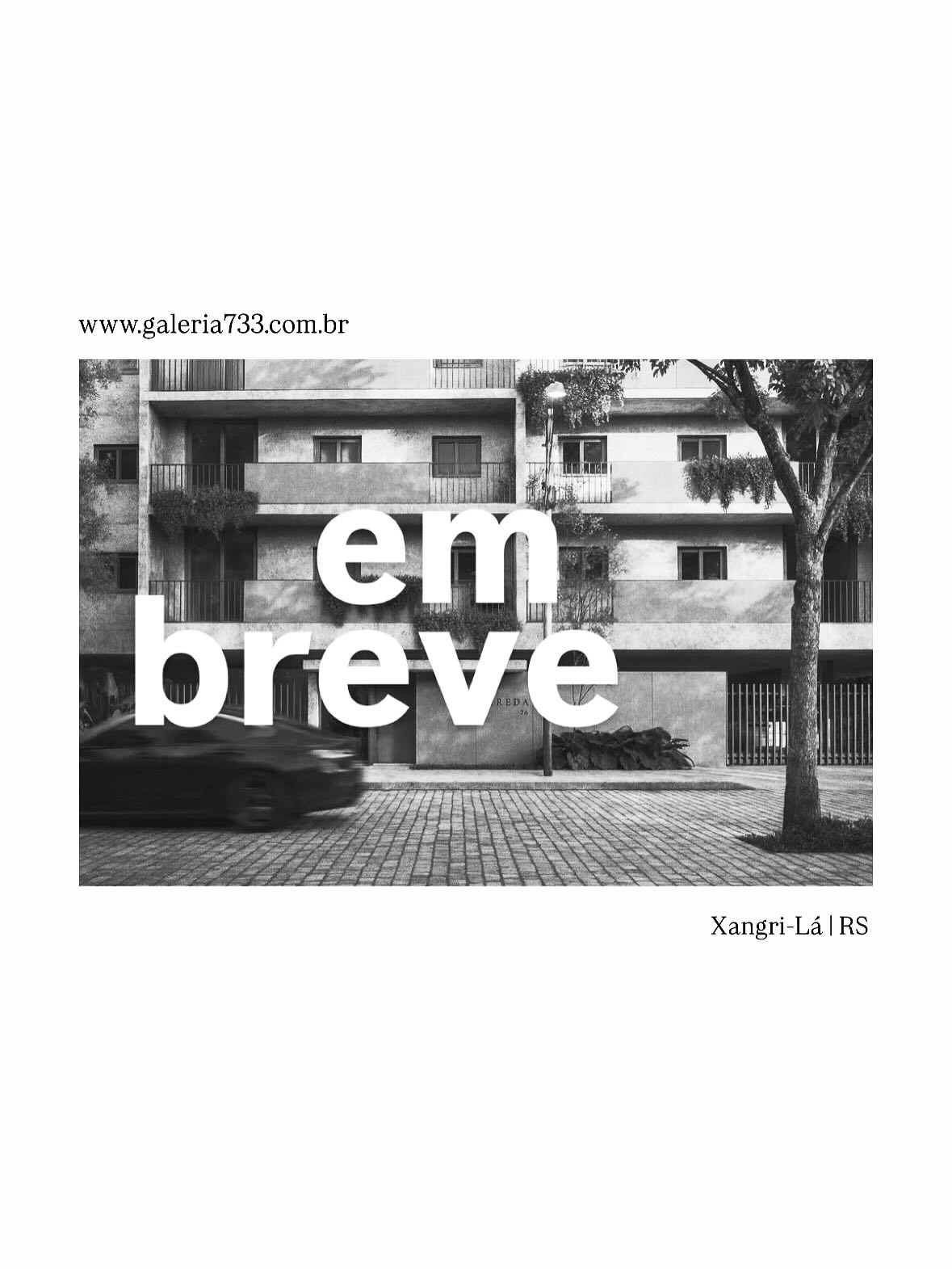O edifício Vereda 79, um projeto para Xangri-Lá, representa a síntese arquitetônica entre racionalidade construtiva e sensibilidade ao contexto.
Em português, “Vereda” significa caminho, transição; aqui, será um ponto de contato entre litoral e serra.
_
The Vereda 79 building, a project for the city of Xangri-Lá, represents the architectural synthesis between constructive rationality and contextual sensitivity.
In Portuguese, “Vereda” means path, transition; here, it will be a connecting point between the coast and the mountains.
_____________________________________________
+55 51 99606-0497
contato@galeria733.com.br
•
GALERIA 733