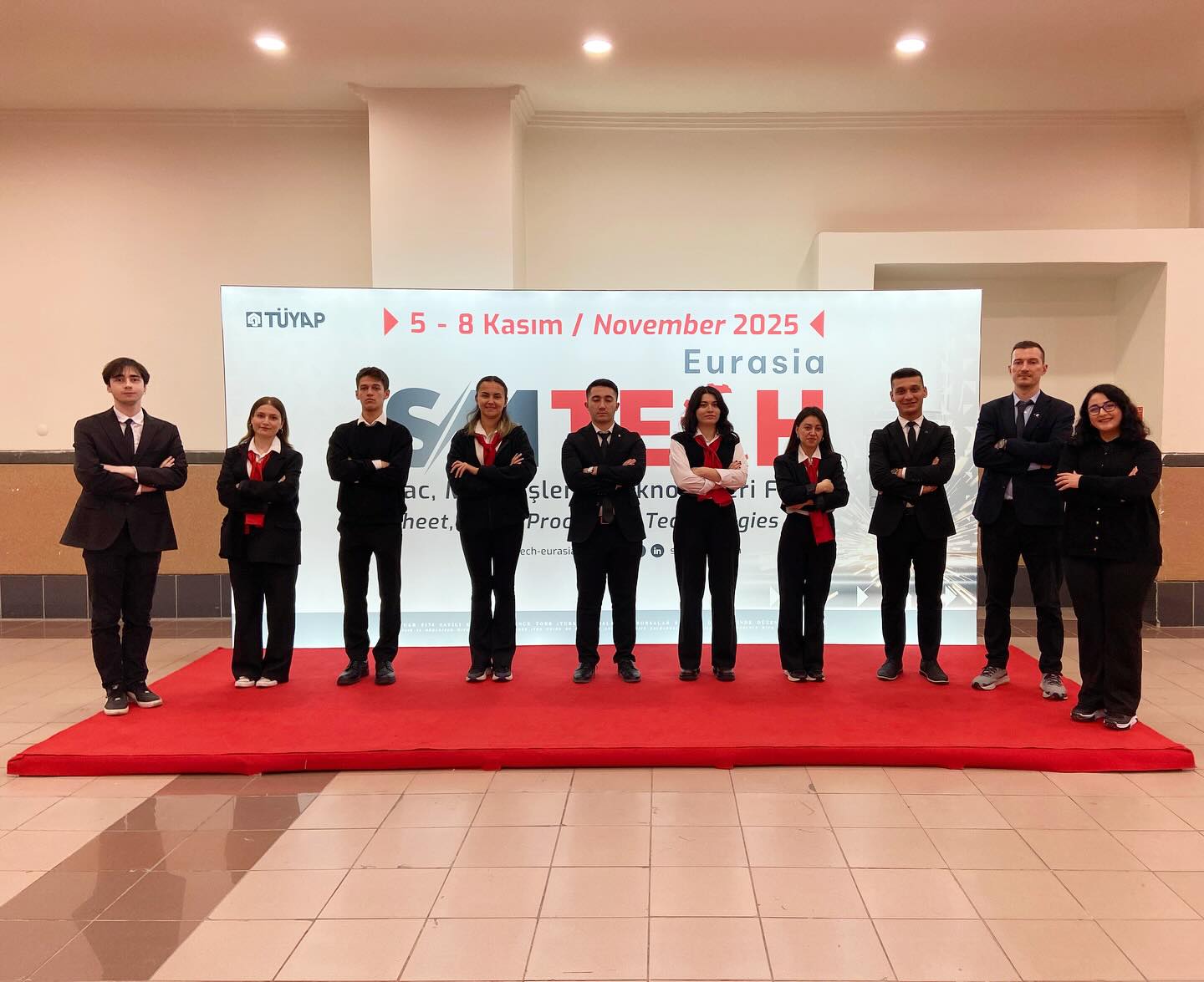 5-8 Kasım Smtech Fuarı 👏🏻
#fuar #organizasyon