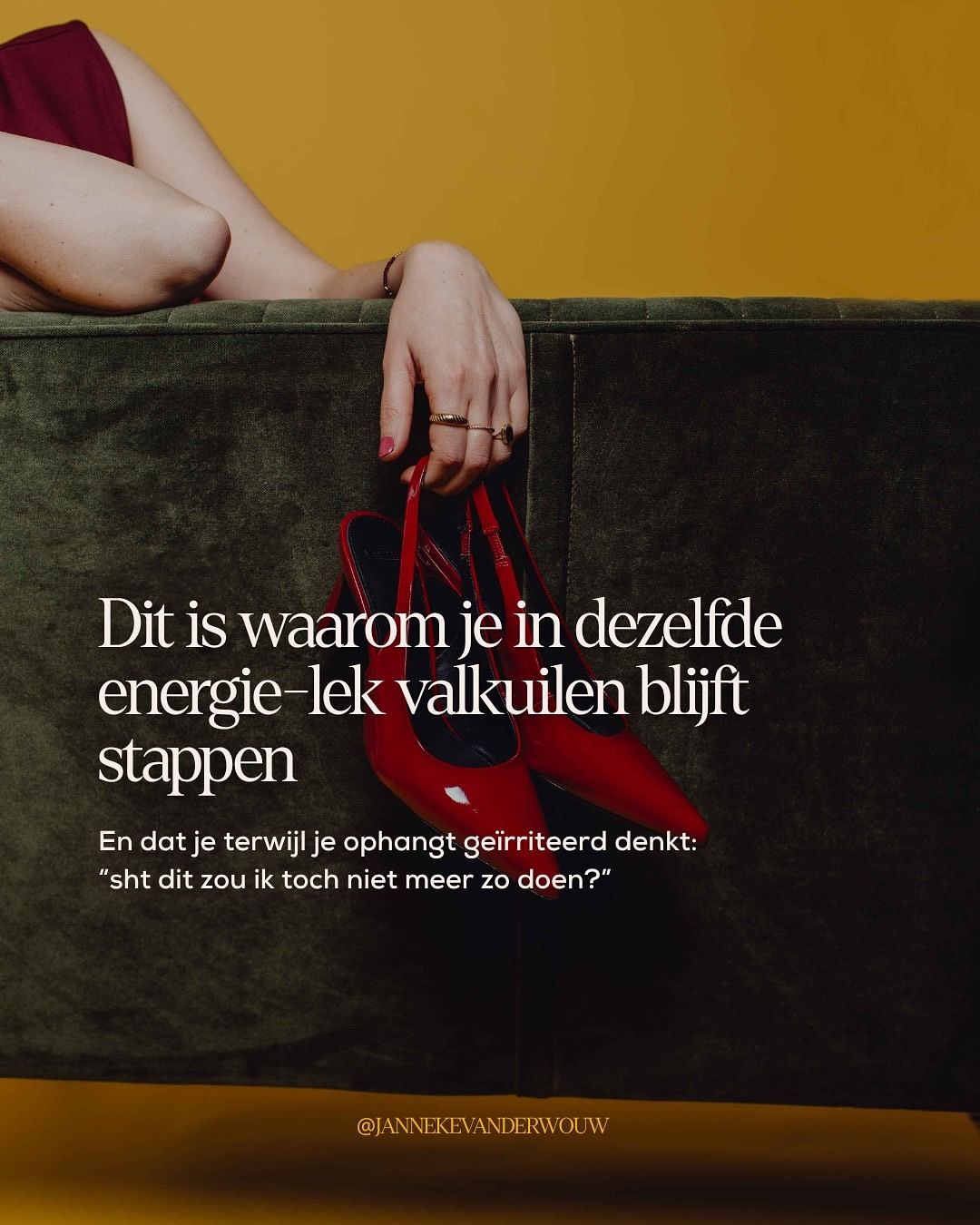 Je brein loooves het oude bekende. Daar kan geen discipline tegenop.
Zorg dat je een superduidelijk, concreet alternatief creĆ«ert als je verandering wil ā¤ļøāš„