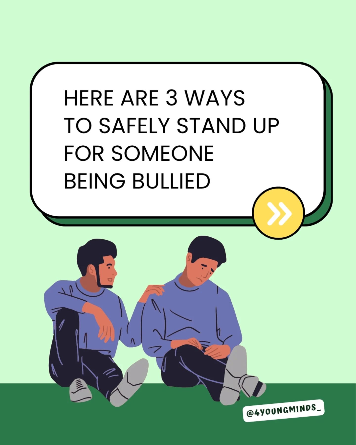 For the ones who see it. 👀
When someone’s being bullied, your reaction matters more than you think.
You don’t have to be loud to make a difference — just kind, aware, and brave enough to care.
If you see it, say something.
If you can’t say it, show support. 💛
Here are 3 ways to safely stand up for someone being bullied:
1️⃣ Check in privately — a simple “Hey, are you okay?” can mean more than you think.
2️⃣ Speak to a trusted adult — you’re not snitching, you’re supporting.
3️⃣ Don’t join in — even silence can hurt. Be the one who chooses kindness instead.
Every time you stand up, you make it a little bit easier for someone else to do the same. 💬
Let’s make kindness louder than hate.
💭 How do you show support when you see someone being treated unfairly?
Share this post with your friends, family and community to spread awareness ❤️ 🙏 💙
#AntiBullyingWeek #4YoungMinds #KindnessCounts #YouthWellbeing #StandUpSpeakOut #YouMatter