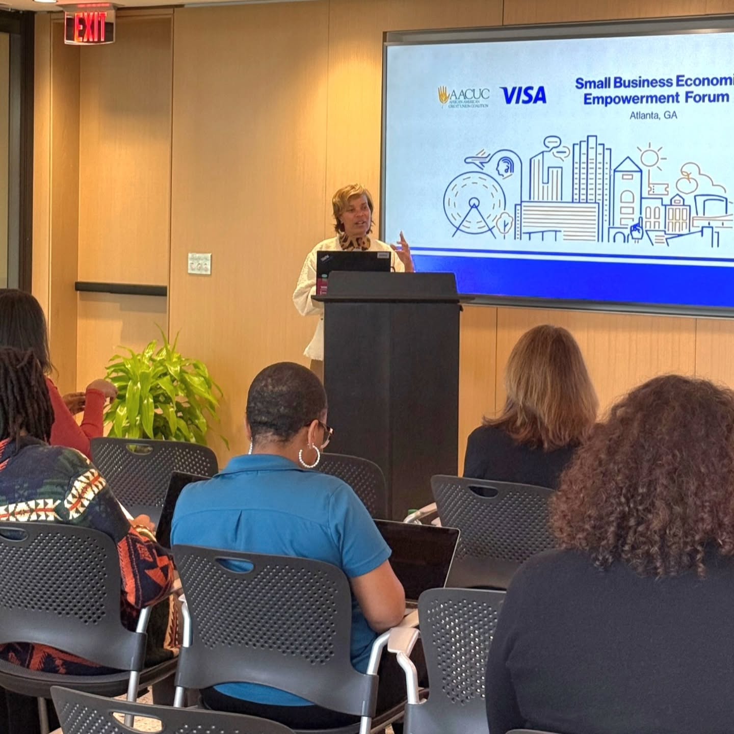 Economic mobility grows when access and opportunity are within reach.
At the Visa × AACUC Economic Empowerment Summit, small-business owners, community lenders, and partners came together to talk about what families and entrepreneurs need to build real stability.
And here’s the truth: Georgia’s prosperity depends on the participation of all its people. When small businesses succeed, families stabilize and neighborhoods strengthen. The entire state benefits.
Thank you to AACUC and Visa for bringing this community together. The connections made in that room will keep the work moving long after the summit.