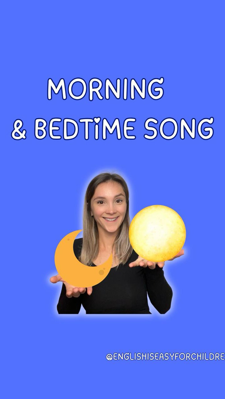 🇮🇹In questo periodo in cui le giornate si accorciano e diventano sempre piu’ fredde e buie, 🥶impariamo con una piccola canzone a parlare di giorno e notte! Ho preparato una piccola ‘spinning wheel’ per imparare quando e’ il momento di svegliarsi e quando e’ ora di andare a dormire. Scrivi ‘Day and night’ per il link!
🇬🇧Rise and shine and then tuck in tight ☀️🌞🌕
Our new good morning/good night song +spinning wheel helps little learners understand routines in the sweetest way💫
Want the ‘spinning wheel’ ? Comment ‘Day and night’ below 👇
#spinningwheel #esl #englishiseasyforchildren #speakinggames #circletime #listeninggames #dayandnight