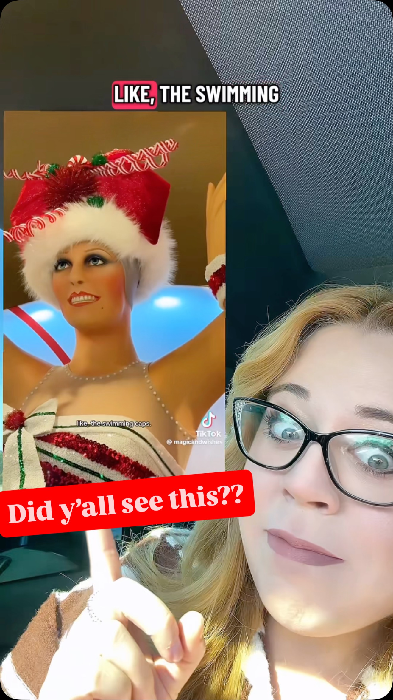 Thank you @magicandwishes for posting your video! Here is alittle more history about the Footlight Parade girls and how perfect they are in this area of Christmas decor! 🥰🎄 #hollywoodstudios #disneyworld #disneyhistory #disneychristmas #christmaswindow