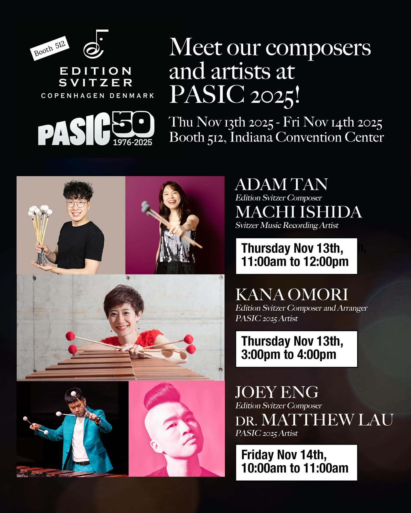 📣PASIC50 Meet up!
See you soon at 11 at the edition Svitzer booth ! ❤️❤️❤️