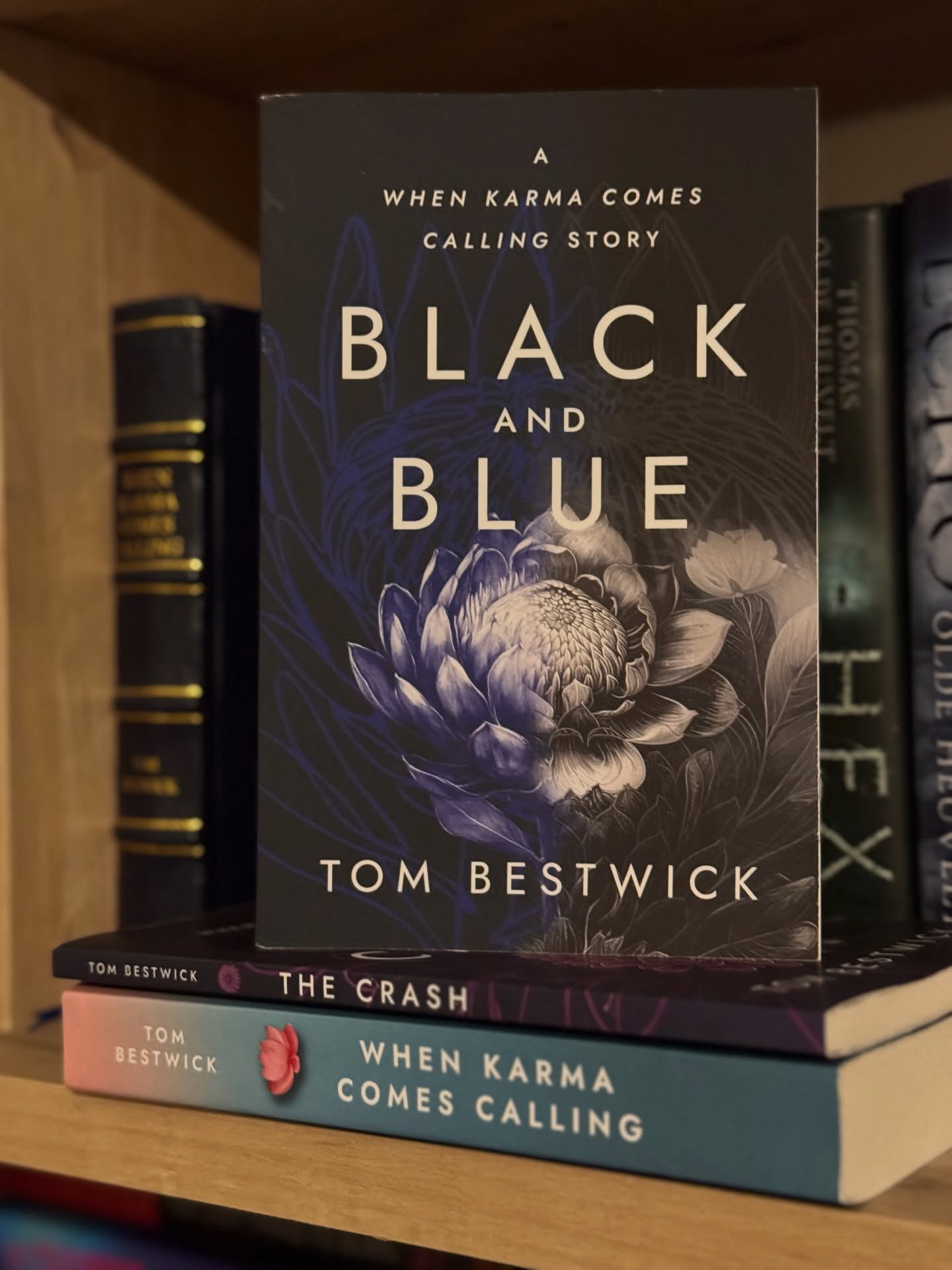 Just one week to go until publication day for Black & Blue.
By no coincidence at all, it will also be a year - a bloody year - since When Karma Comes Calling was published.
I’ve loved writing these stories, these characters, and this world so much and can’t wait for this next one to fly out into the world.
All the details can be found in the link in my bio.
#authorsofig #writerlife #authorlife #writerscorner #writerslife #writerssociety #writersonig #writersfollowwriters #authorcommunity #fictionwriter #bookcoverdesign