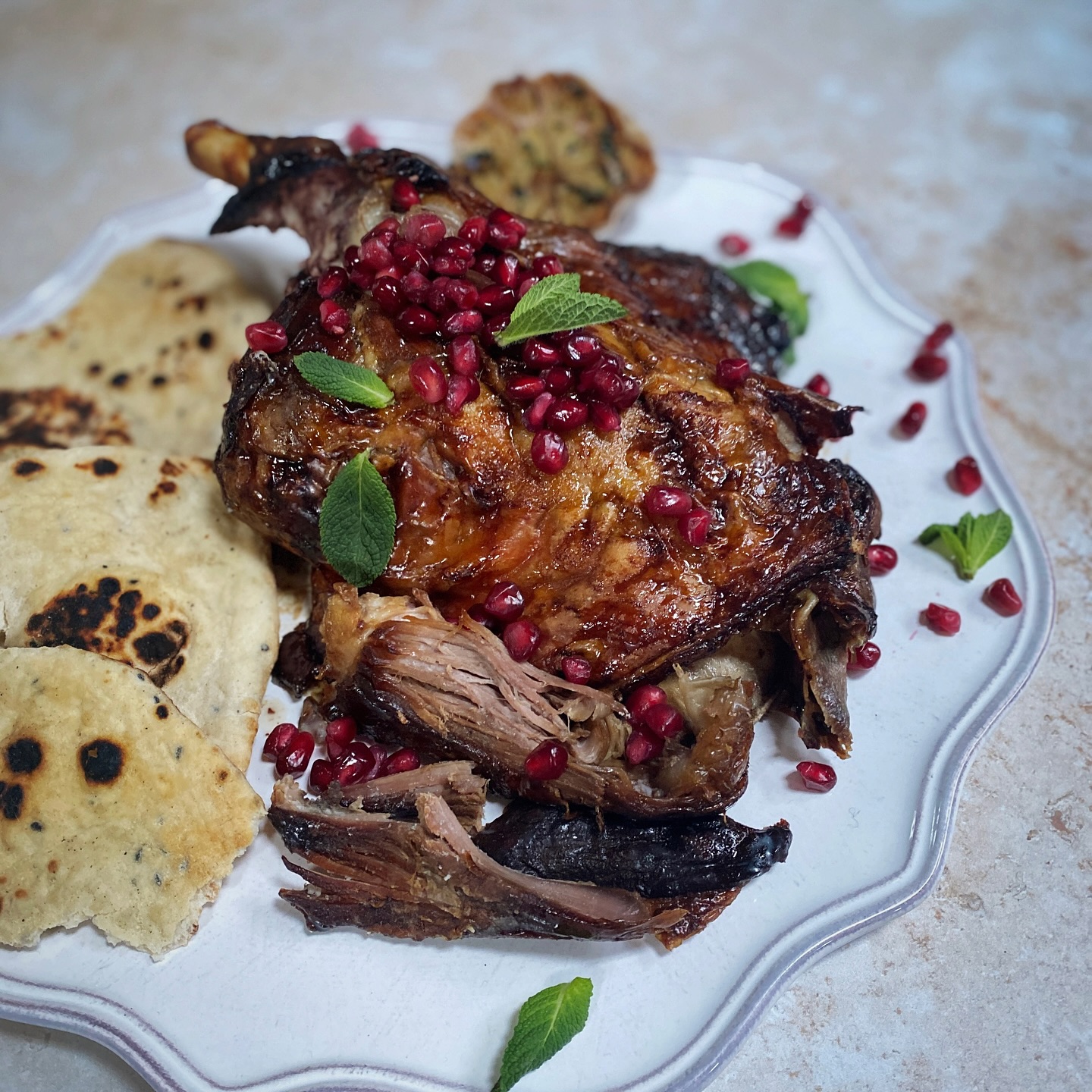 Consistently a favourite since we introduced our regional feasting menus: tender slow-cooked lamb shoulder glazed with pomegranate molasses and sumac, served with flatbreads and a selection of mezze — the perfect sharing main.
#lambshoulder #surreyevents #surreywedding #feasting #mezze #surreycaterer #guildfordbusiness