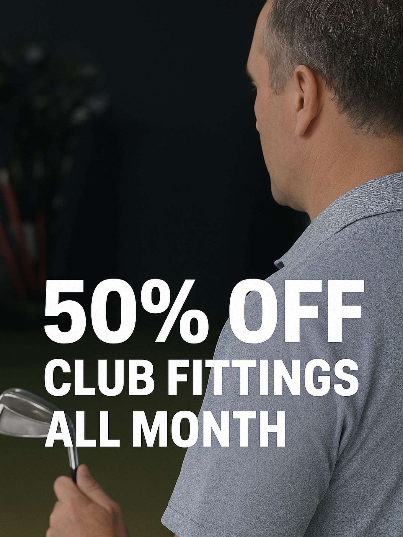 ⛳️ BLACK FRIDAY MONTH! USE Code Black50
50yardslonger is giving you 50% OFF every club fitting until the end of the month. 🔥
Get fitted with tour-level technology:
• More ball speed
• Better accuracy
• Optimized launch + spin
• Custom clubs that actually fit YOUR swing
• Gain real distance—often 20–50 yards 🚀
Whether you’re a beginner or a scratch player, the right fit changes everything.
Book your spot before the month ends — limited availability! @swingfitgolfclub USE Code Black50