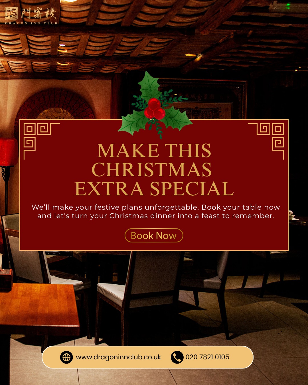 Planning Christmas has never been this easy—or this delicious. Dragon Inn Club brings the spirit of the season to life with our signature hotpots and authentic Sichuan creations.
Enjoy a festive atmosphere that feels both elegant and inviting, perfect for all your celebrations.
Secure your spot early and make this Christmas one for the books.
#Dragoninclub #Sichuan #Sichuanhotpot #dimsum #london #pimilco #londonvictoria #buckinghampalace #chelsea #theatres