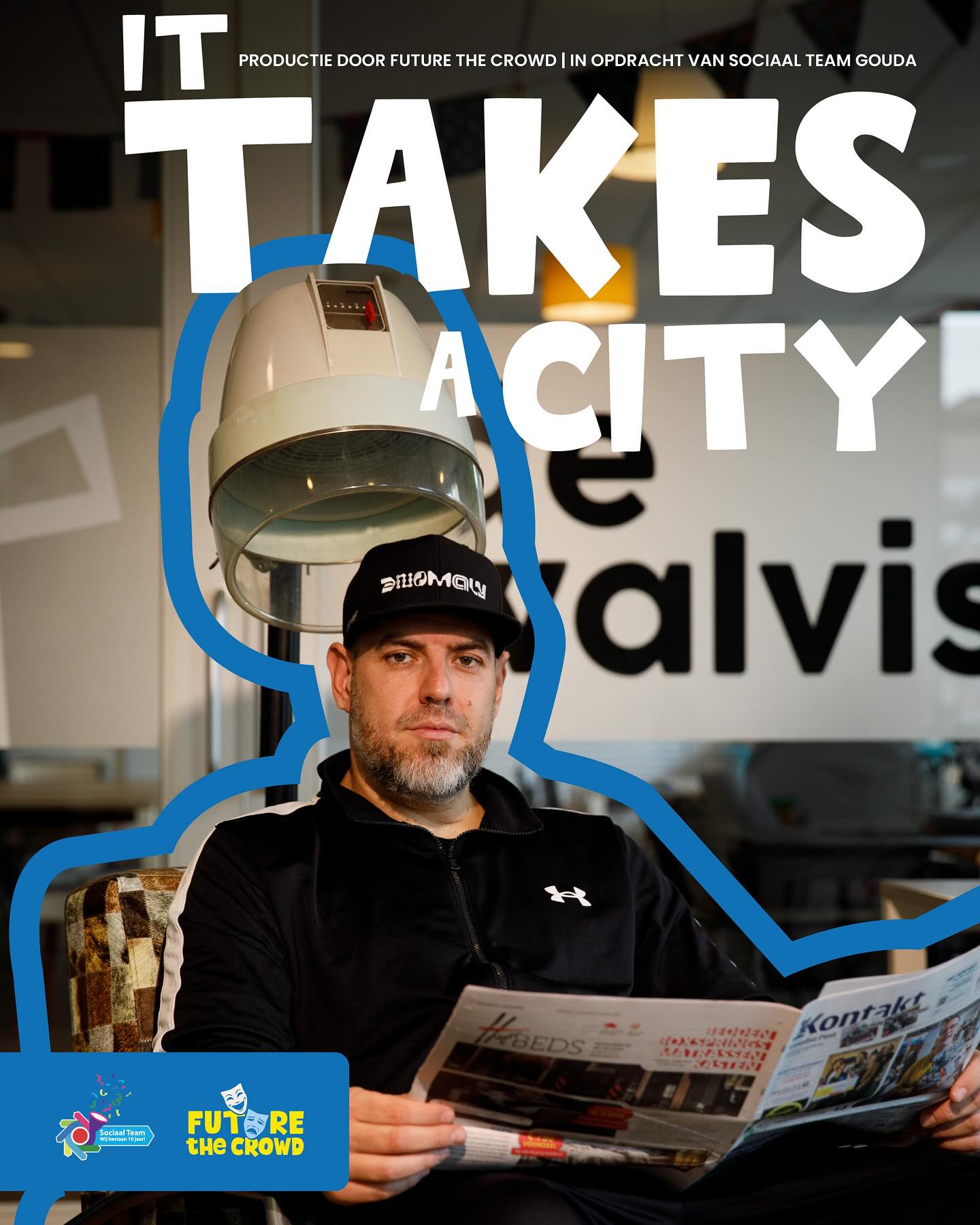 🎃 Van Halloweenoptochten tot koffieochtenden,
van inloopdiners tot kappersstoelen —
alles in deze voorstelling komt uit de echte Goudse wijken.
Poster 4/7 vandaag!
#KorteAkkeren #GoudaSamen #CommunityArt #sociaalteam #futurethecrowd