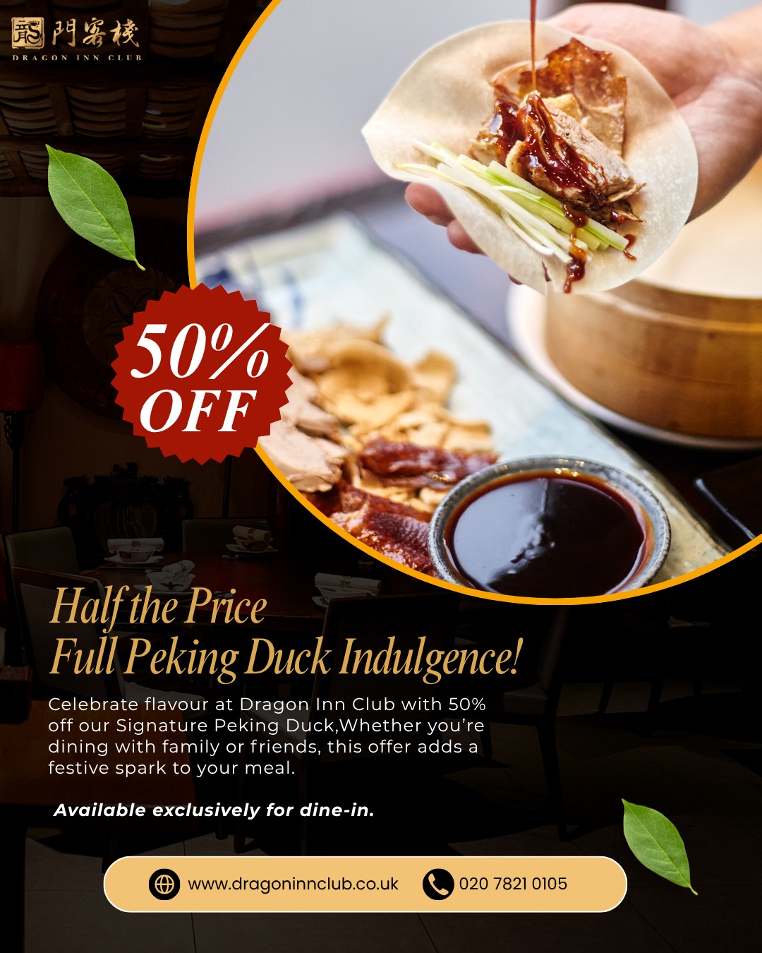 Savour each bite as the skin crackles and the tender duck melts with every mouthful.
Whether it’s your first try or your favourite go-to, it’s a dish worth savouring. Sit down, unwind, and let your taste buds celebrate.
#Dragoninclub #Sichuan #Sichuanhotpot #dimsum #london #pimilco #londonvictoria #buckinghampalace #chelsea #theatres