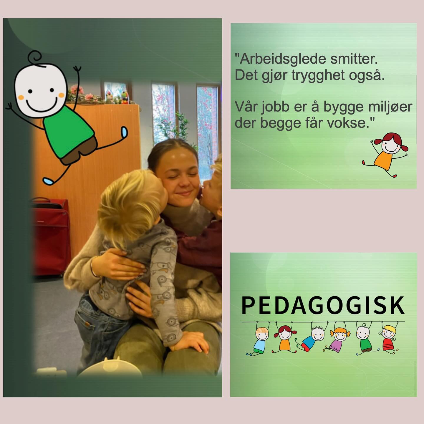 God helg fra Pedagogisk 🌸🌼🌺