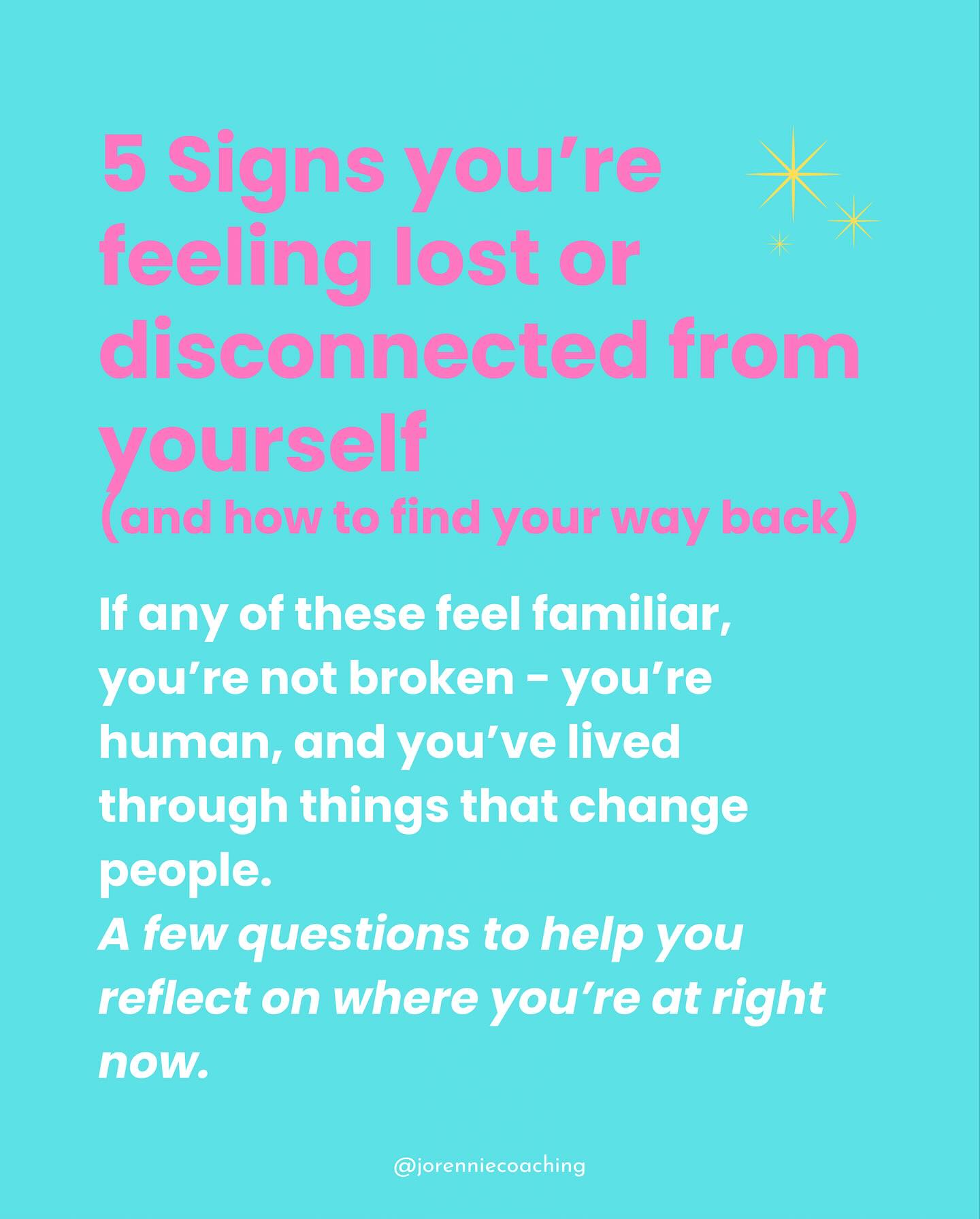 If you’ve been feeling lost or disconnected from yourself, you’re not alone 🩷
As a woman, there are many chapters of our lives that reshape us. But if we’re unaware of these changes, we can easily become disoriented and cut off from ourselves.
Motherhood, relationship breakdowns, illness, hormonal chaos, grief, burnout, becoming a stepmum…
These can feel like a lot - especially if you’re experiencing more than one at any time!
You may feel like you’ve got it all under control, but if you’ve never paused to reconnect with the woman you are now, it’s absolutely OK to not feel OK.
If this is resonating, I’m running a free workshop designed specifically to help you reconnect with yourself, rebuild your identity, and rediscover the woman you are now - not who you used to be, and certainly not who others expect you to be.
It’s happening on December 15th.
Comment INFO for the link to reserve your place today 💛
Sending lots of love,
Jo xx