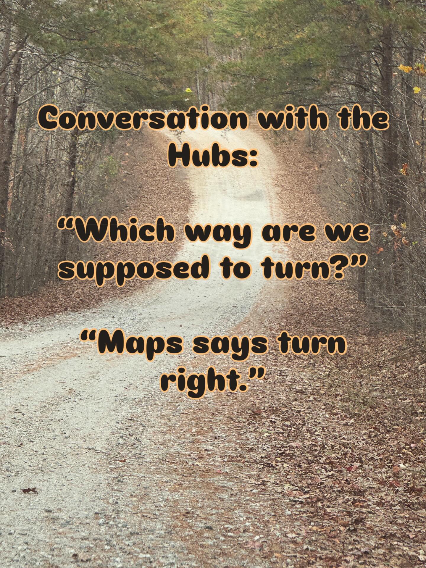 Where is God leading you? 🛣️
This is a true story.
Life with you is always an adventure @tonyharrell12.
#roadlesstraveled #littleblessings #Hispallette #godshandiwork❤️