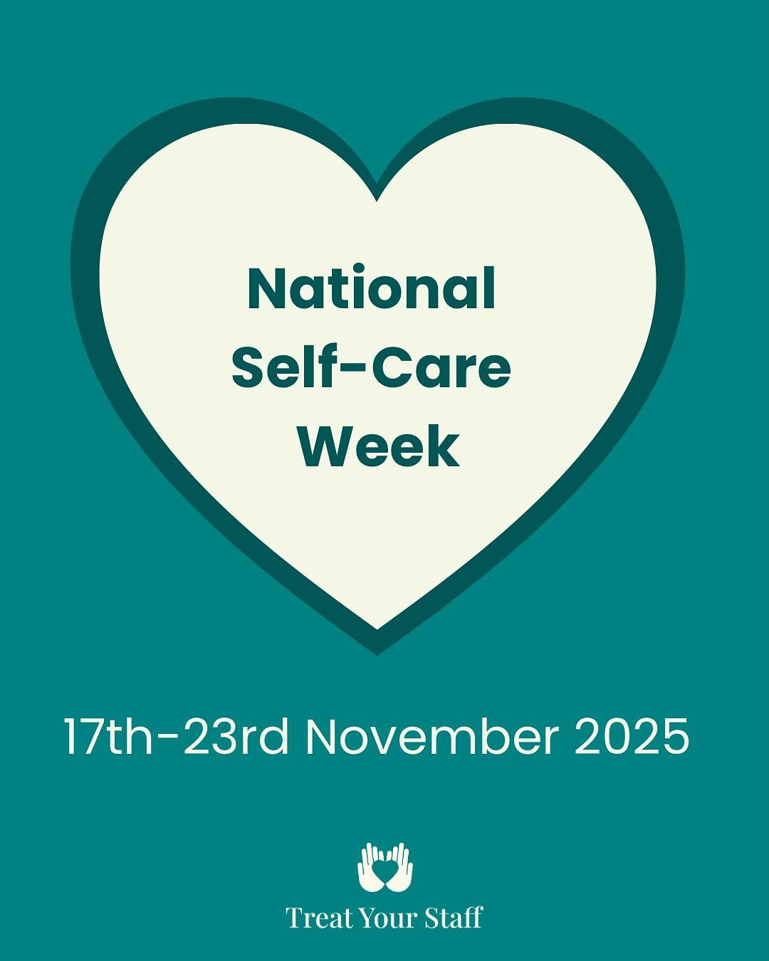 #nationalselfcare Week is here, and this yearās theme, Mind & Body, is your reminder to slow down and take care of the whole you.
Self-care doesnāt have to be big or fancy. Sometimes itās these tiny, almost-too-simple habits that help you breathe a bit deeper, think a bit clearer, and feel a bit more like yourself again.
This week, try one small reset each day ā a minute without your screen, a glass of water before your brain begs for it, a moment of stillness before the world rushes in.
The goal isnāt perfection. Itās awareness. Itās kindness. Itās choosing yourself in the middle of your busy day.
Because when your mind and body feel supported, everything else feels a little lighter.
#NationalSelfCareWeek #TreatYourStaff #WorkplaceWellbeing #SelfCareMatters #MindAndBody #EmployeeWellbeing #WellbeingAtWork