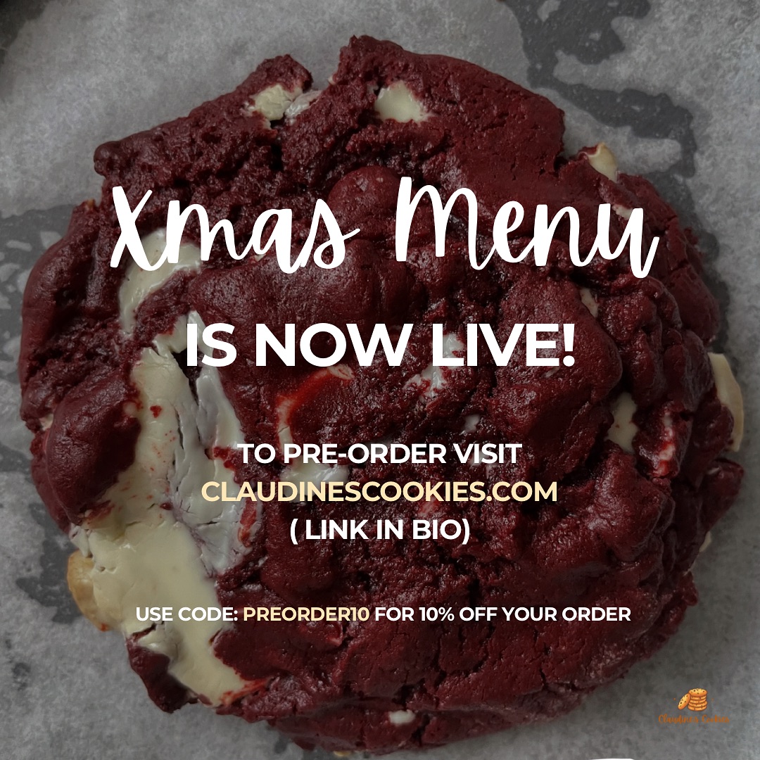 Xmas menu is now live on the site! I tried to make sure thereās something everyone wants, from pistachio lovers, classic flavours, to xmas specials! Canāt wait to see what you guys order!
Pre-orders close on the 12th Dec
Postal will be sent out on the 19th Dec
Car deliveries will be done on the 23rd Dec from 3pm
All of these details will be in the Xmas highlights on the page but always feel free to ask any questions!