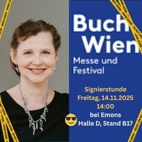 Ohhh, it's Buch Wien Zeit!
Wer kommt mich am Emons-Stand besuchen?
Ich freu mich auf euch!
Eure
Mina