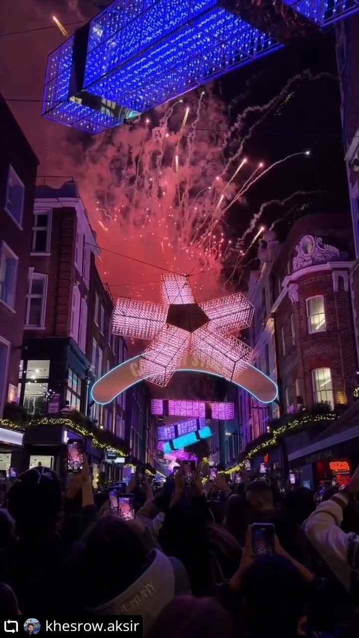 Our team were in London last week providing Pyrotechnics to kick off the Christmas season at the Carnaby Street Xmas Light Switch on! 🎄🎁
#carnabystreet #xmas #christmaslondon #pyrotechnics
Phtotos/ videos 📸🎥
@khesrow.aksir