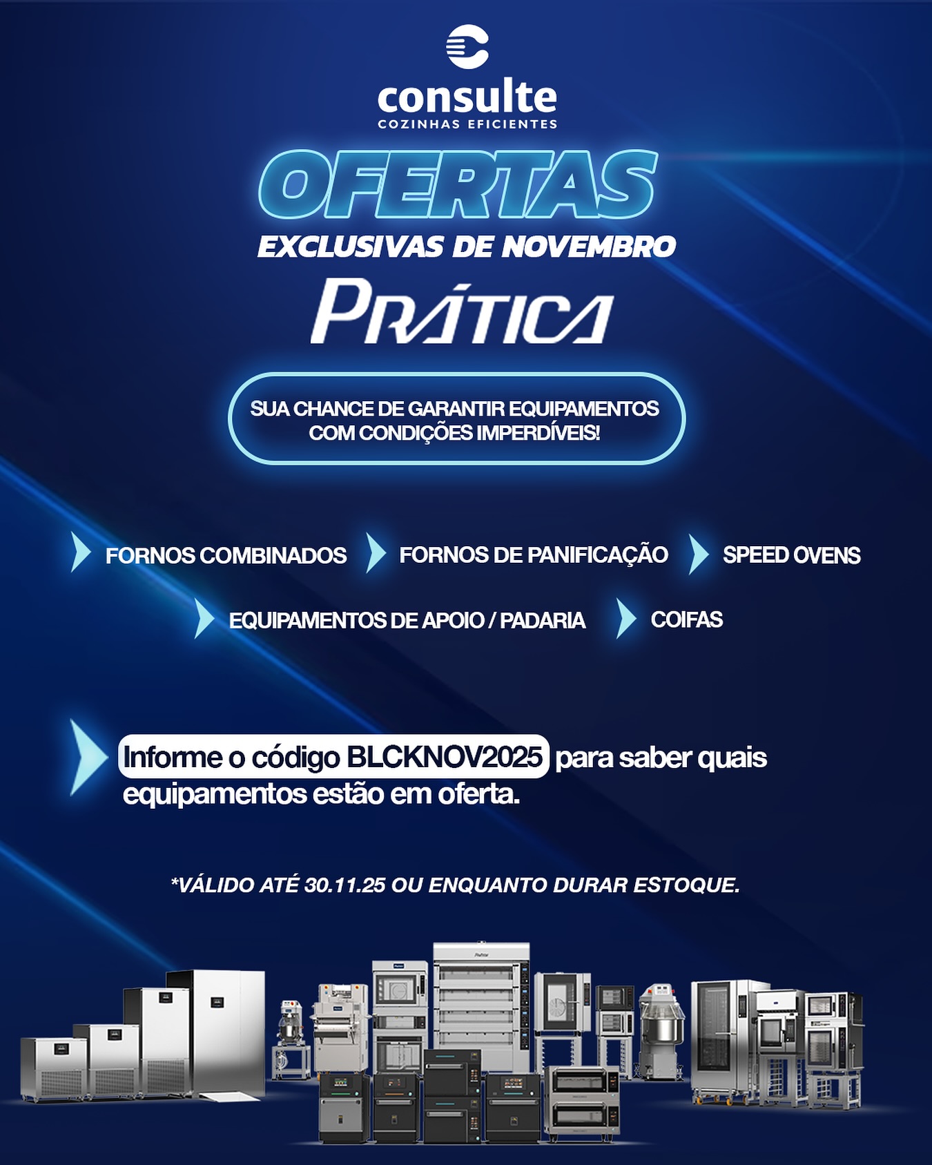 🔥 Ofertas exclusivas de equipamentos profissionais da @praticabr! 🔥
Se você quer montar ou ampliar sua cozinha com eficiência, segurança e desempenho, este é o momento certo. Durante todo o mês, a Prática selecionou equipamentos com condições especiais para você aproveitar!
Quer saber quais equipamentos estão em oferta e descobrir qual é a melhor configuração para o seu negócio?
Digite nos comentários a palavra “PROMO e receba mais informações em seu direct!
#cozinhasprofissionais #cozinhasindustriais #consultoriagastronomica #consultedevendas #consultecozinhaseficientes #equipamentosgastronomicos #equipamentosprofissionais #restaurantes #hamburguerias #padarias #pizzarias #cozinhasbh #gestaodecozinha #gastronomiaempreendedora #cozinhaprofissional