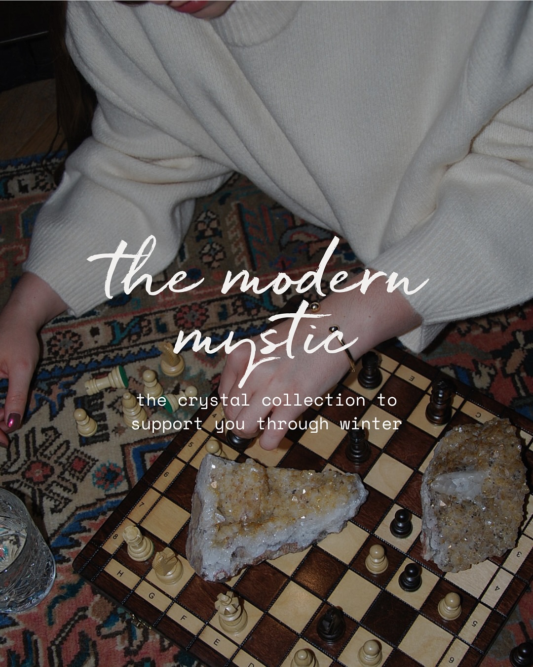 When curating this collection, I spent time thinking about what the season of Winter invites from us: slowing down & self-reflection.
After researching & selecting crystals to support these invitations, I am so happy & proud of the new Modern Mystic collection!
You’ll find crystals to support your self-reflecting, your rest, and even to ignite your energy when the Winter slumps show up.
Most importantly, you’ll find crystals in this collection that bring in loving support & compassion, to help you feel supported emotionally during your own inner journey.
I hope you love this collection as much as I do! 🤍
- Robyn xo