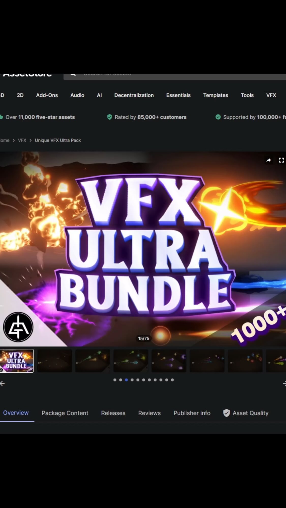 ✨ HUGE VFX SALE ✨
The Unique VFX Ultra Pack is stacked with explosive, magical, and stylized effects to level-up your games — and it’s on limited-time discount:
assetstore.unity.com/packages/vfx/u…
When the sale’s gone, it’s gone.
Grab it now!
#unity #assetstore #gamedev