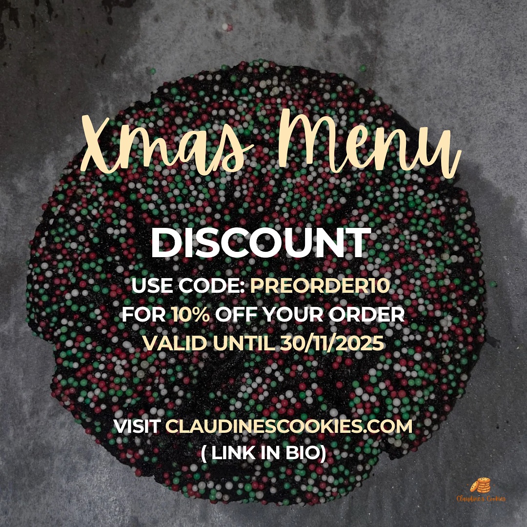 Xmas menu has a 10% of all products, you just have to add PREORDER10 to check out!
Valid until the 30th November!
Website link in bio!