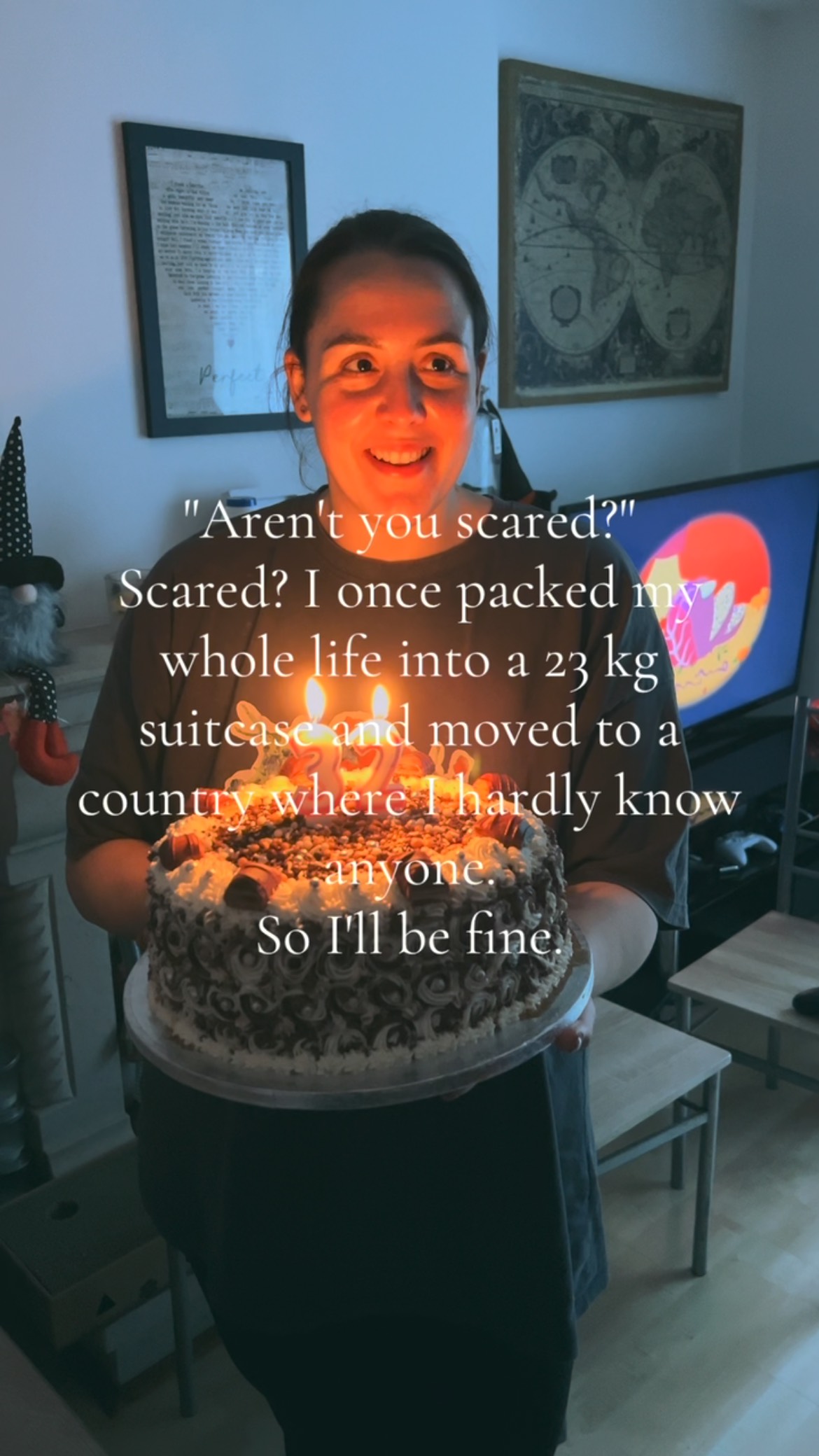 When you’ve rebuilt your life from a suitcase, you stop fearing new beginnings — you start welcoming them. 🧳 ✈️ #NewBeginnings #Courage #Challange #Fulfilment #SchoolOfFulfilment