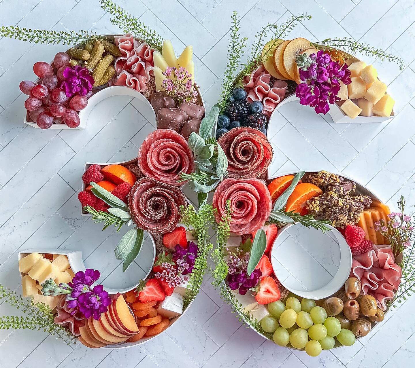 A beautiful way to celebrate another trip around the sun โจ๐ฟ Custom birthday number boards made with love!๐
#grazingjoycharcuterie #charcuterieboard #cheeseboard #grazingtable #southflorida #eatbeautiful #mbpresets #wineandcheese #deerfieldbeach #giftideas #corporateevents #catering #numberboard #happybirthday