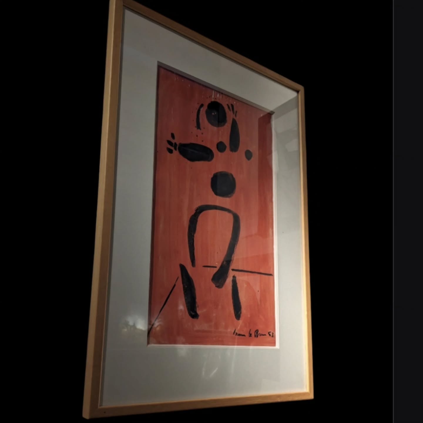 Antica_fineartfair dernier jour de 11 à 19 h.
Louis Lebrun , né en 1926 ,artiste belge,,technique mixte ,abstraction 1953
#belgianartists #louislebrun #1953 # abstraction #