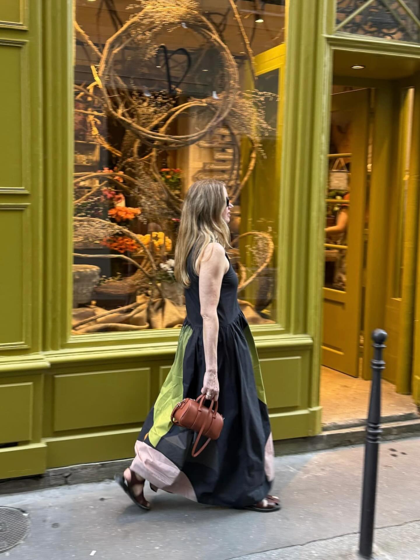@polclothing founder and designer extraordinaire , Sam, strolling the streets of Paris is the stunning Belle Art Tank Dress oui oui #polclothing #australianfashion #summerdress #ootd #nzfashionagency