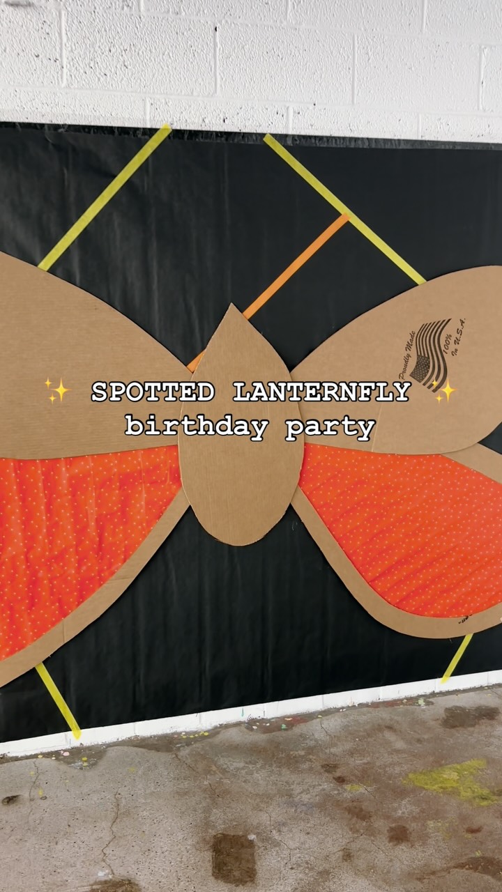 It would be a missed opportunity if I didn’t say: “No, I’ve never made a giant spotted lanternfly before. I was just winging it.” 😏🥁