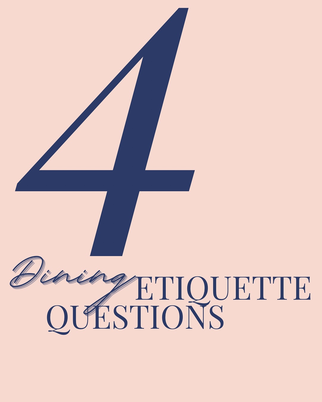 These great questions came from a recent dining etiquette class for a group of high school seniors.
đŽ Drop your fork?
The waitstaff will probably notice and bring you a new one. If not, resist the urge to grab it or pick it up yourself. Just ask politely for another.
đŹ What about gum?
My best advice is not to chew gum around others. But if you do show up with gum, excuse yourself to the restroom to throw it away. Nobody wants to see it on your plate.
đ Sharing food?
With friends, sure. At a business or formal meal, absolutely not.
đž Say cheese!
Snapping a photo for the âgram is fine in casual settings, but skip it when youâre trying to make a professional impression.
Have a dining etiquette question? Drop it in the comments, Iâm happy to help.
#DiningEtiquette #ThePoliteCompany #EtiquetteTips #EtiquetteCoach