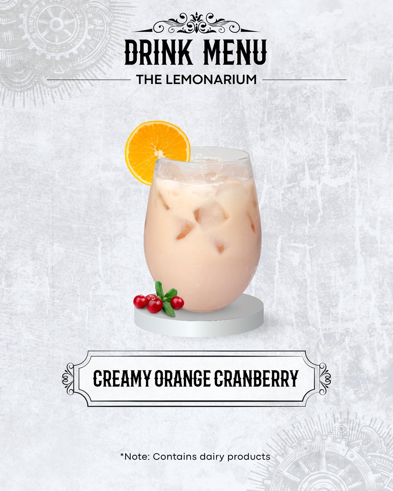 Welcome the onset of winter with our silky smooth Creamy Orange Cranberry. It’s delightfully refreshing! 🍊
Our winter vendor market will be released soon - stay tuned!!
#supportlocal #orange #cranberry #smallbuisness #entrepeneur