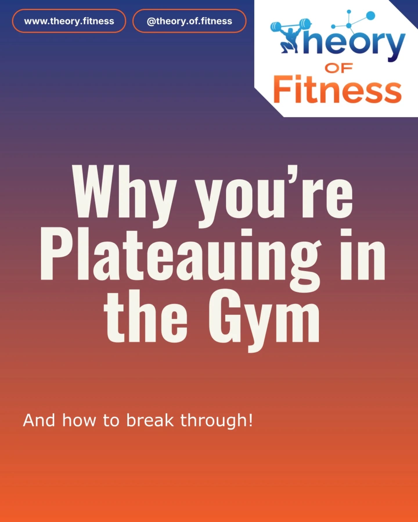Hitting a plateau isn’t a sign you’re “not made for the gym” it’s a sign your body is doing exactly what it’s designed to do: adapt. When the stimulus stays the same, progress naturally slows down.
The good news? Plateaus are 100% fixable with the right approach.
Small changes in training volume, intensity, recovery, or nutrition can restart progress fast, especially when applied in a structured, intentional way.
If you’ve been lifting consistently but not improving, you’re not alone. And you’re not stuck.
Contact me and we will work through your stall and get your progress moving again.
Your next big jump might only be one smart change away. 💪🔥
#northamptonshire #northampton #fitness #fitnessmotivation #fitnesslife #fit #gymplateau #plateau #progressiveoverload #gymadvice #fatloss #hypertrophy #workout #personaltrainer #gym #gymmotivation #gymrat #exercise #health #healthy #explorepage #explore #discover #fyp #training #instagood #instadaily #instalike #instamood #fitnesstrainer