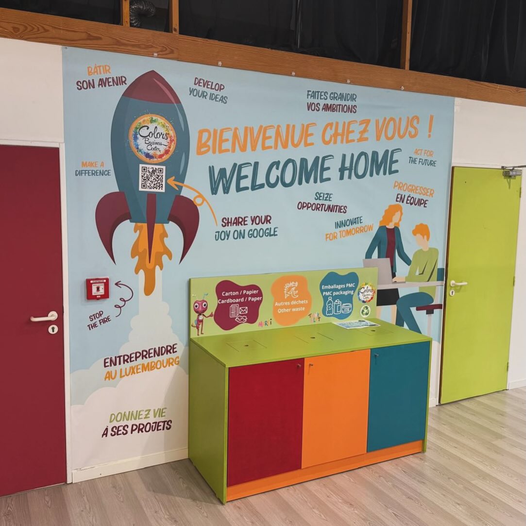 Réalisation bâche sur mesure pour le @cbc_lu