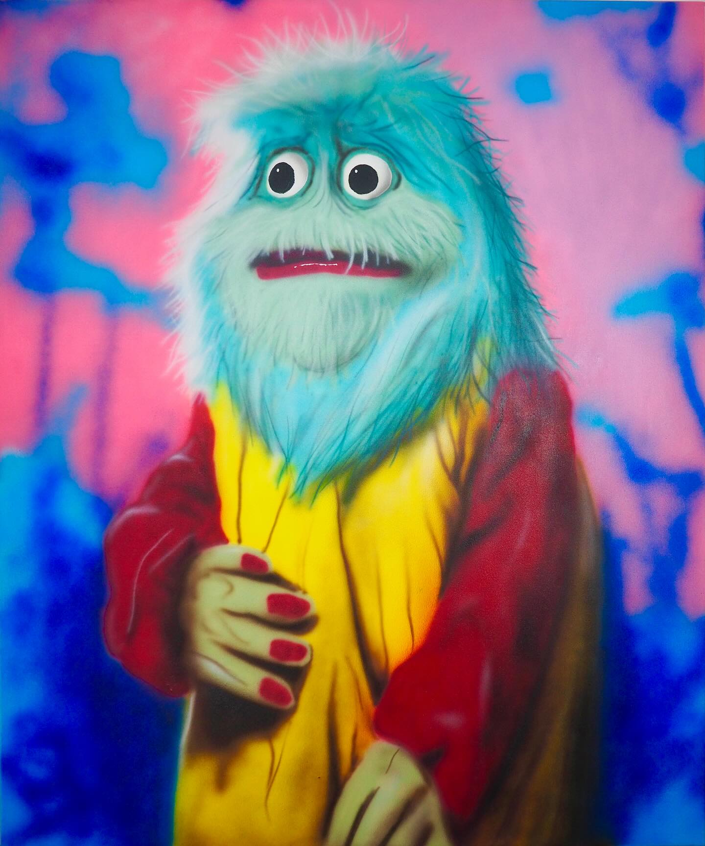 Meet our next artist feature of Volume 9, the wicked Adam Forsythe who explores folktales and unexplained phenomena and how the two are connected through his painting. These fantastical creatures are absolutely marvellous and feel like they’ve jumped straight out of a Jim Henson fever dream. We love them! Adam’s work “explores strange worlds filled with cryptids, monsters, and mythical beings. His art blends vibrant colors, playful imagery, and a touch of humor, inviting viewers to connect with creatures from the edges of folklore and imagination.”
Welcome to Volume 9 @adamforsythestudio ✨