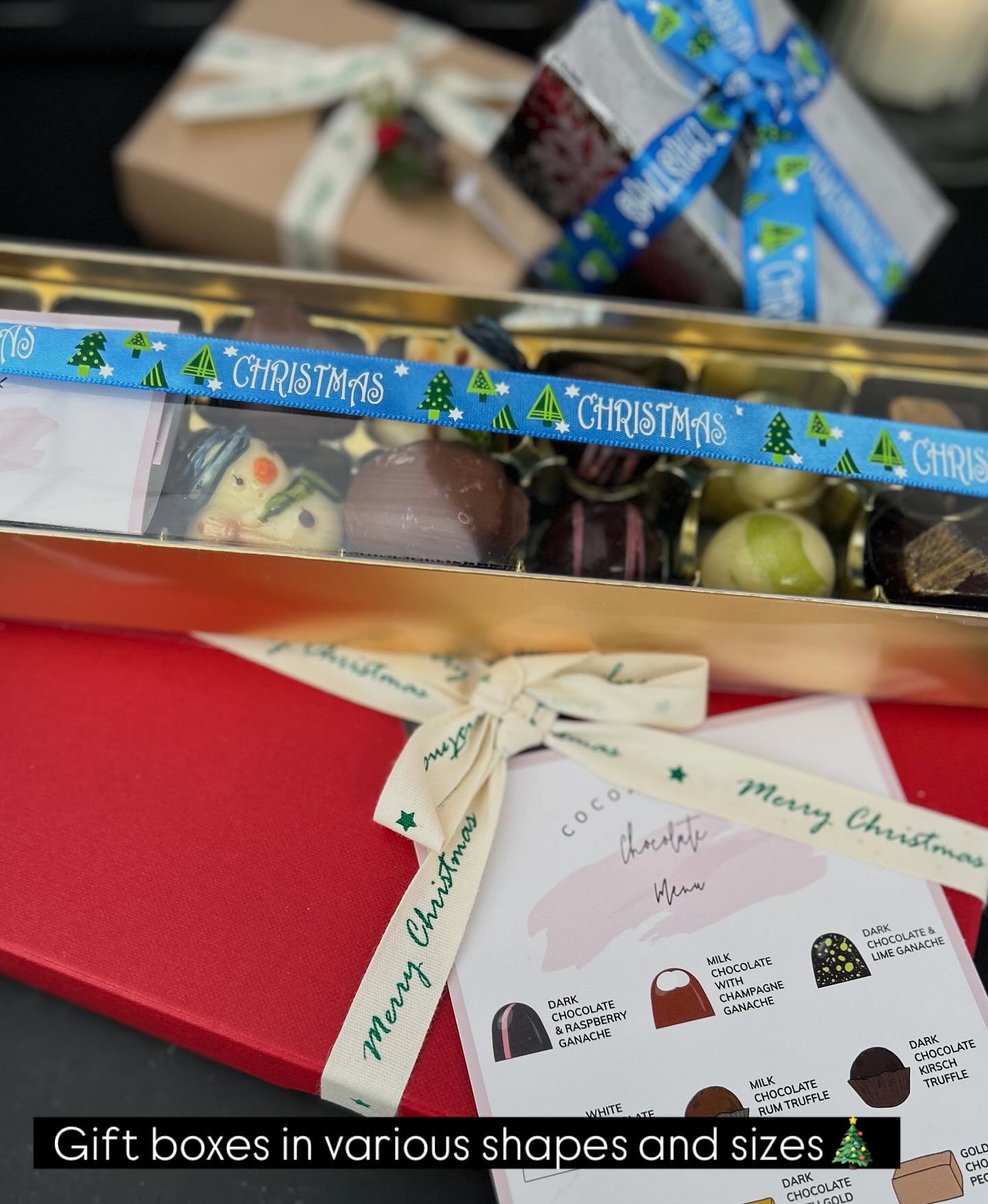@morpethmarkets today and @thesillnorthumberland this weekend
As well as my usual chocolate delights I also have beautiful gifts 🎉🎄🥂🍫
Pop along or order online. I make my chocolate I. Small batches by hand so you can order now for delivery closer to Christmas to avoid disappointment.
#chocolate #artisan #giftbox #chocolatebox #tress #snowman #family #friends #shoplocal