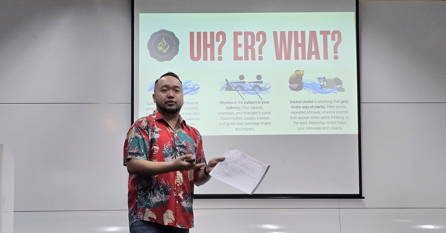 Sharing tonight on why pause-fillers aren’t the enemy, they act as indicators. Helping to indicate our cadence, shape our rhythm, and remind us to breathe.
The goal isn’t zero fillers either!
One must strive towards cleaner cadence, steadier rhythm, and less verbal clutter so your message lands with clarity and carries that impact with it.