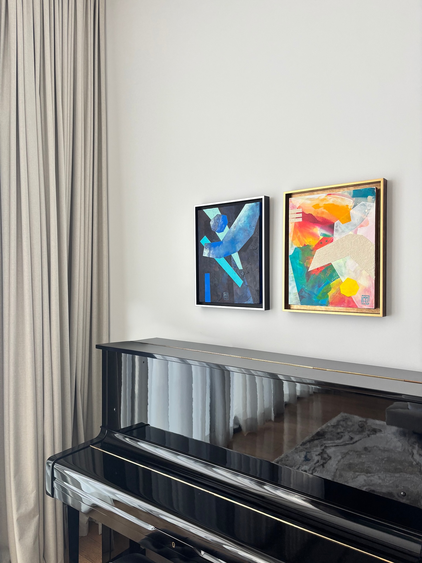 BLUE LIGHT & SOLARIS
Acrylic, ink, sand on canva
36 × 46 cm
Available
#MMHC #ContemporaryArt #AbstractArt #ModernArt #ColorfulArt #GeometricArt #BauhausInspired #ArtCollector #ArtForHome #ArtForInteriors